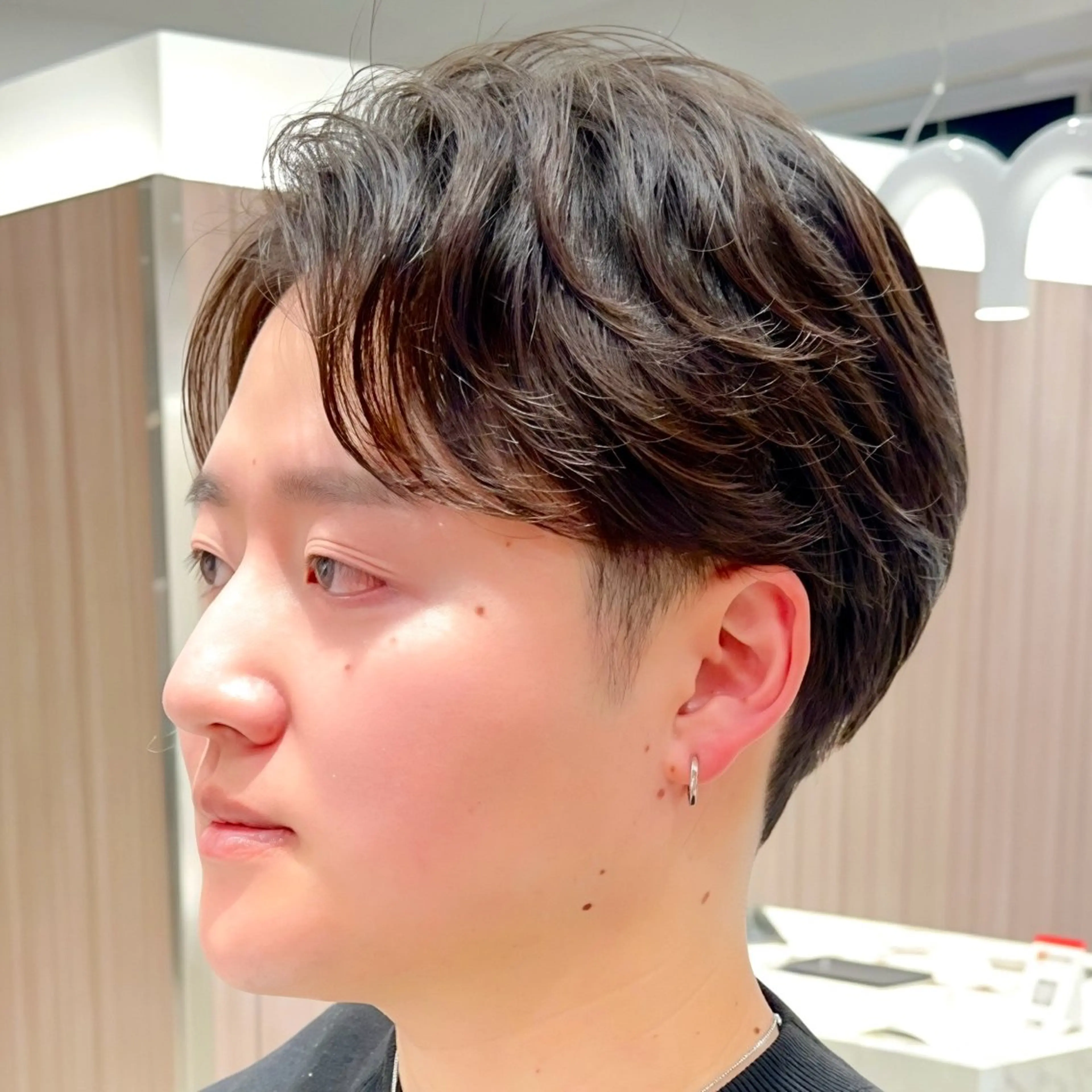 メンズ レイヤーカット/ レイヤーボブ/kiiのヘアスタイル