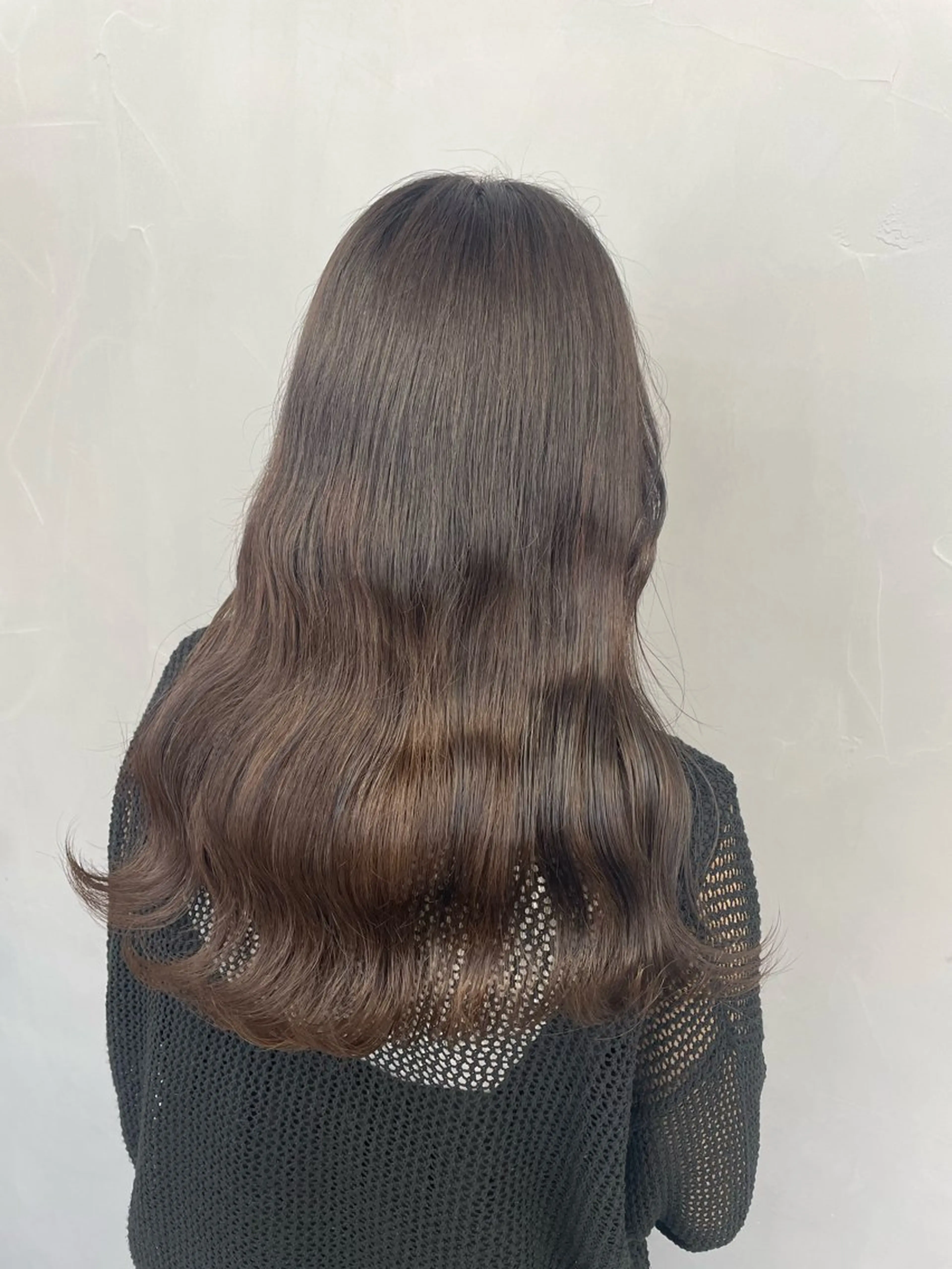 セミロング 田中 蓮華のヘアスタイル