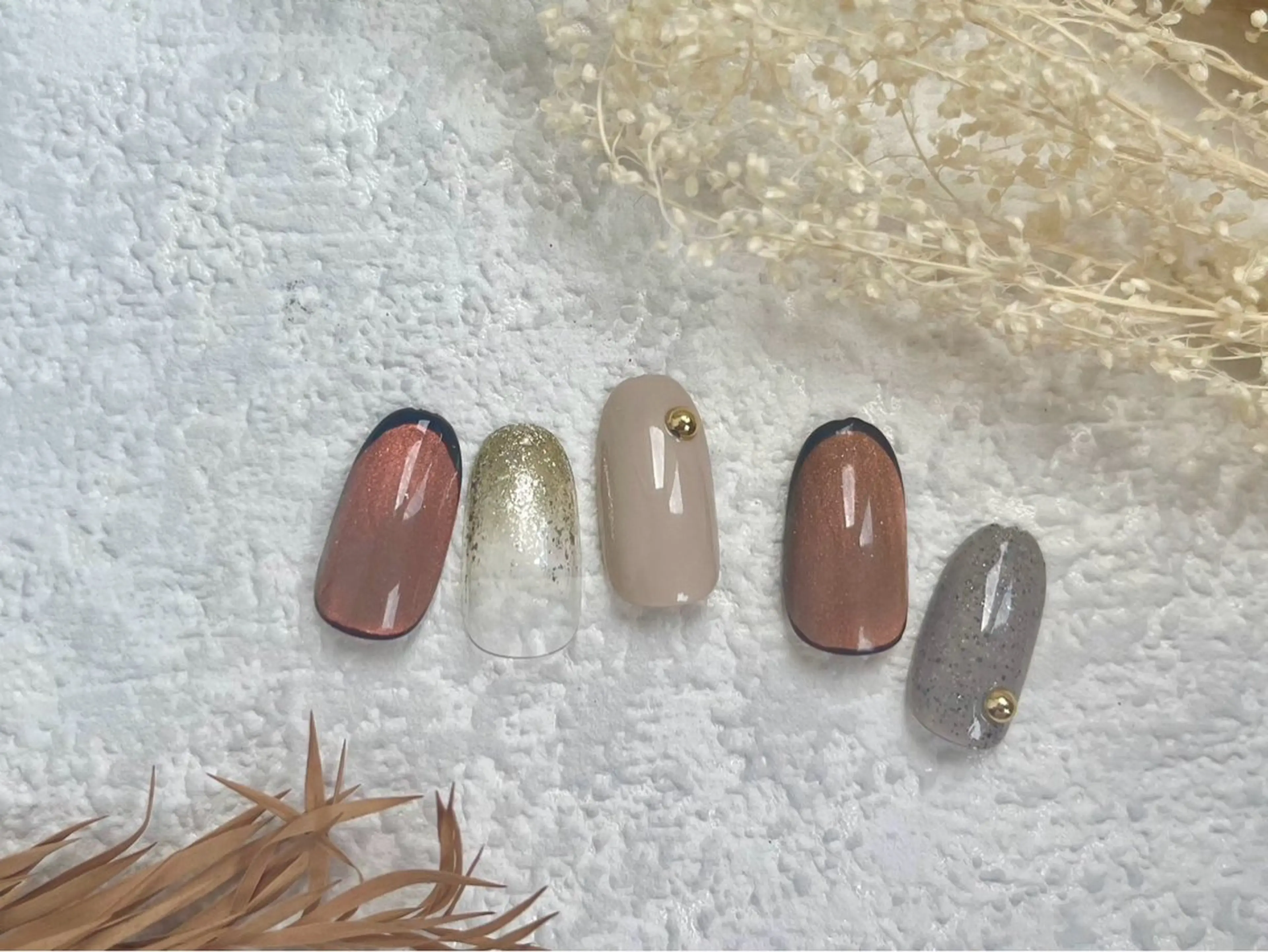 ネイル ジェルネイル メンズネイル パラジェル 夏ネイル ワンホンネイル ハンドネイル kiki nail &brow二子玉川の眉毛・アイブロウイメージ