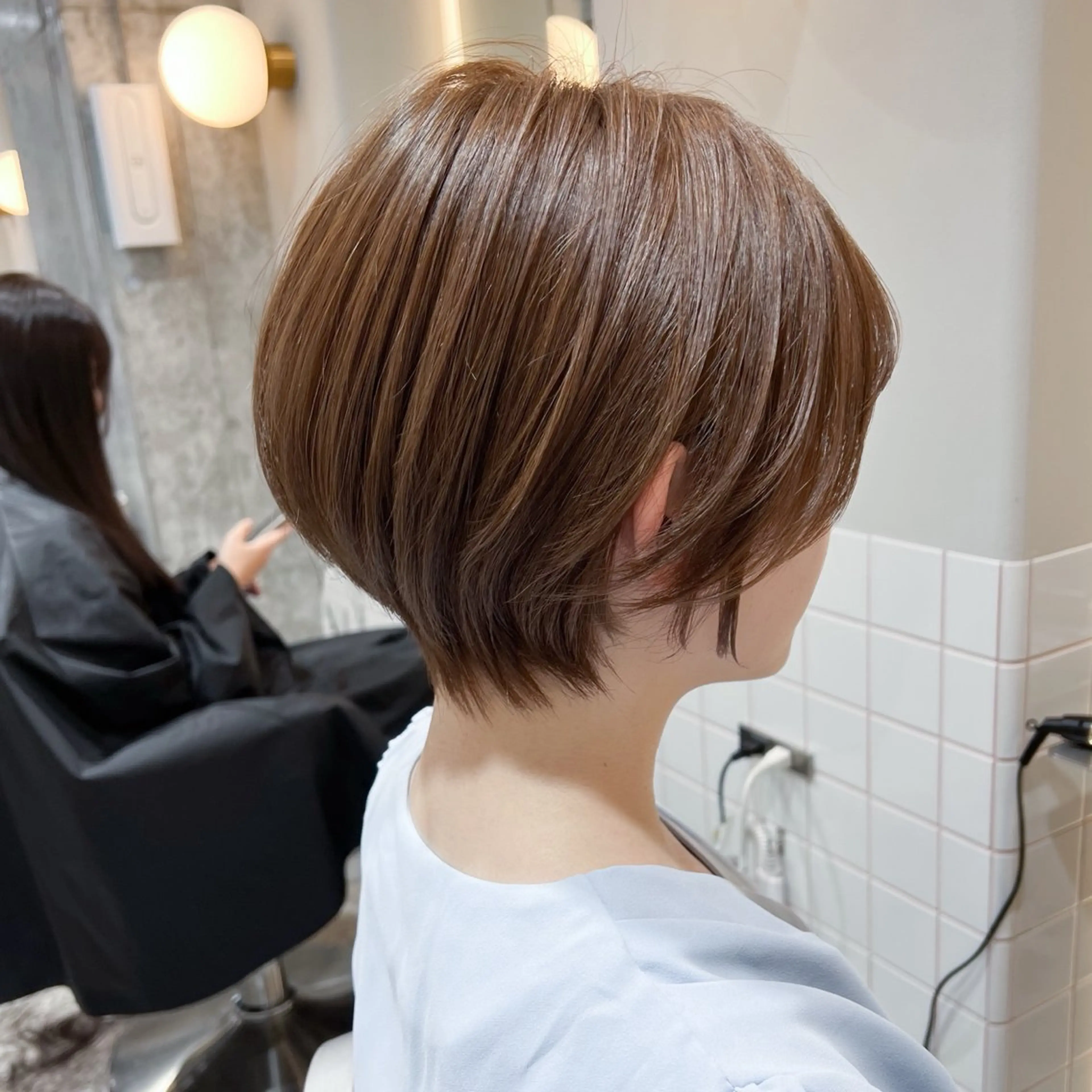 ショート Loom.by Sea【ルーム バイ シー】所属・松本元也✂️新宿 ショートカットのヘアスタイル