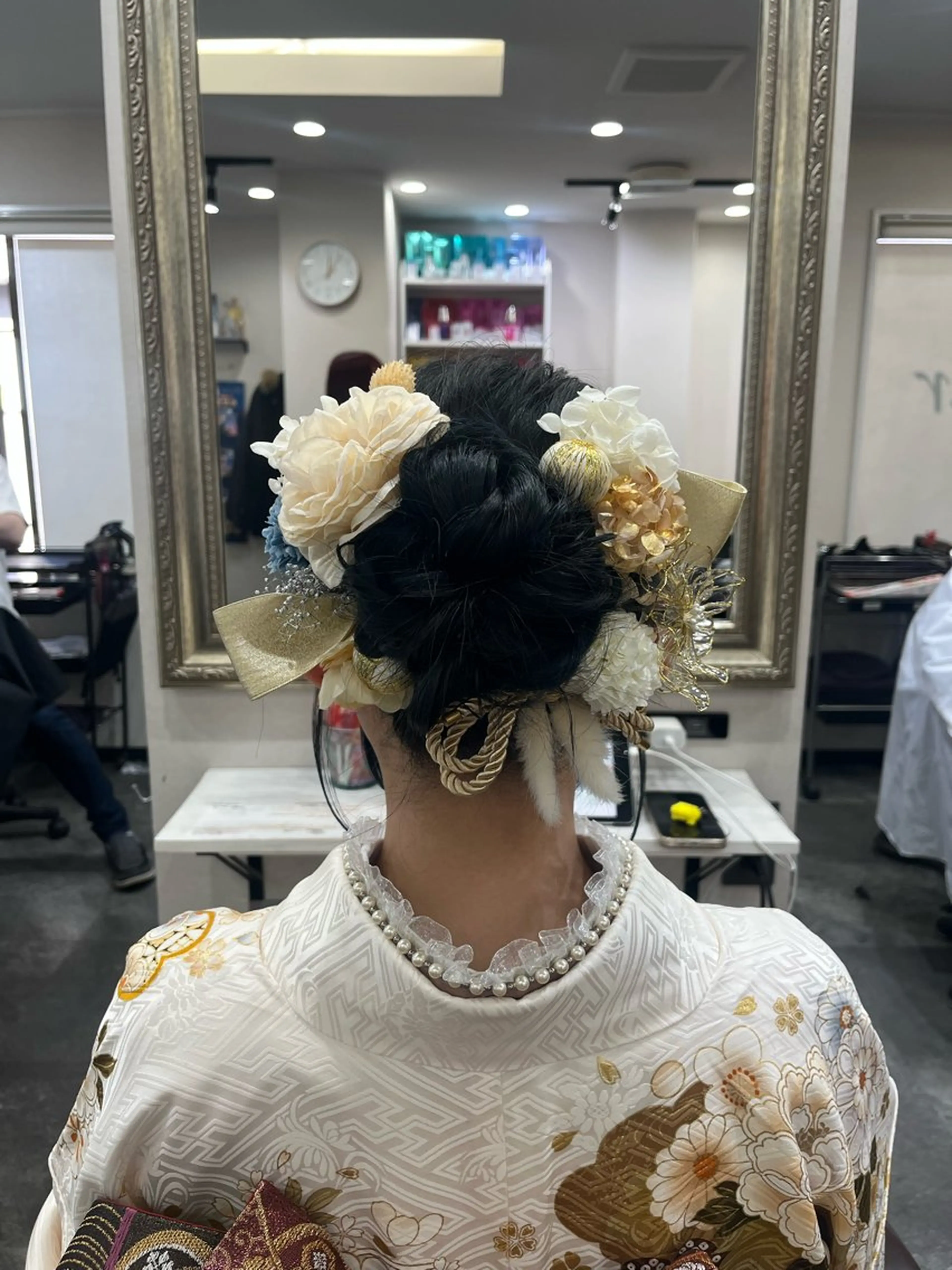 ロング ヘアアレンジ 籾木 美優のヘアスタイル