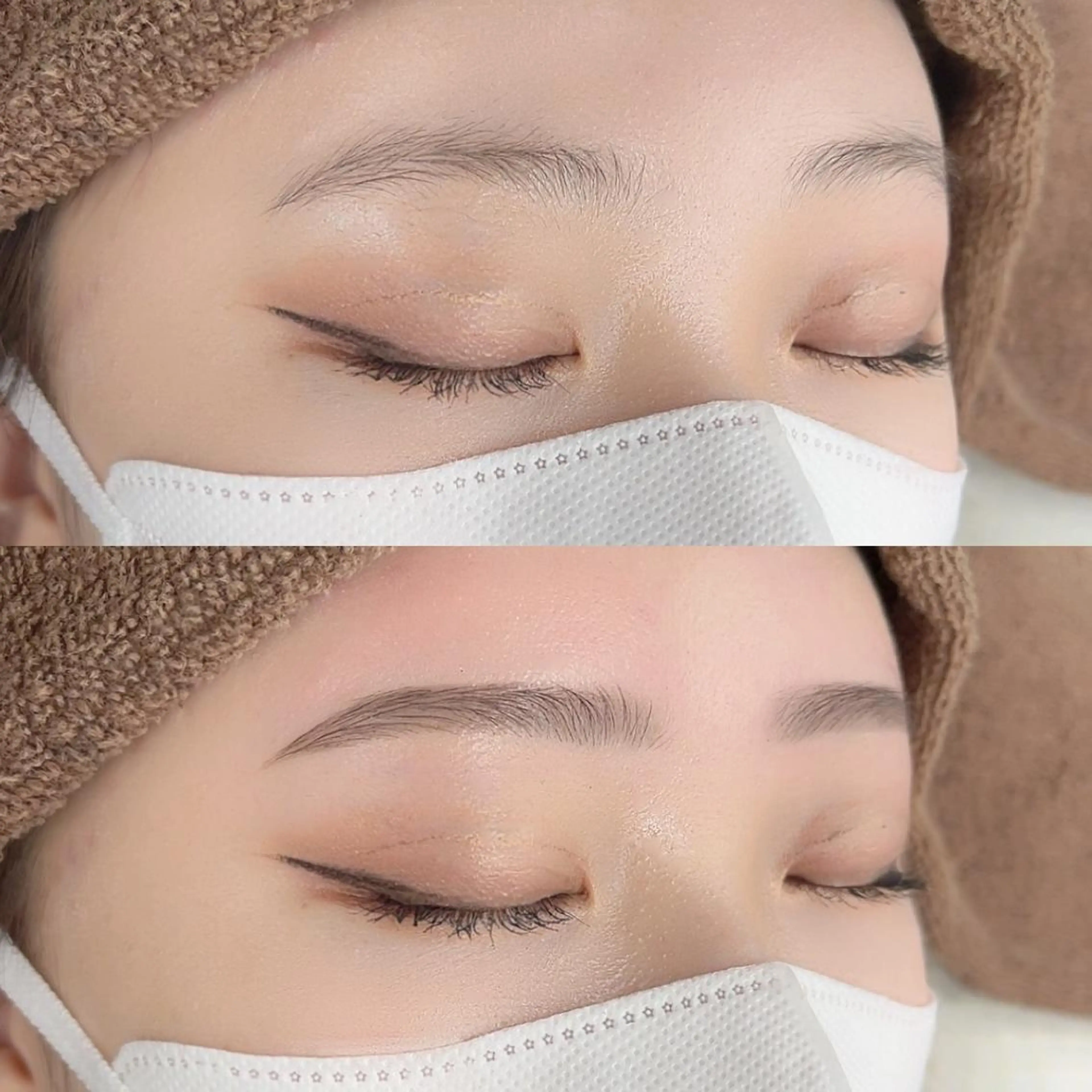 パーマ メンズ アイブロウ BEIGE 金山 🌹RUKAのマツエク・マツパデザイン