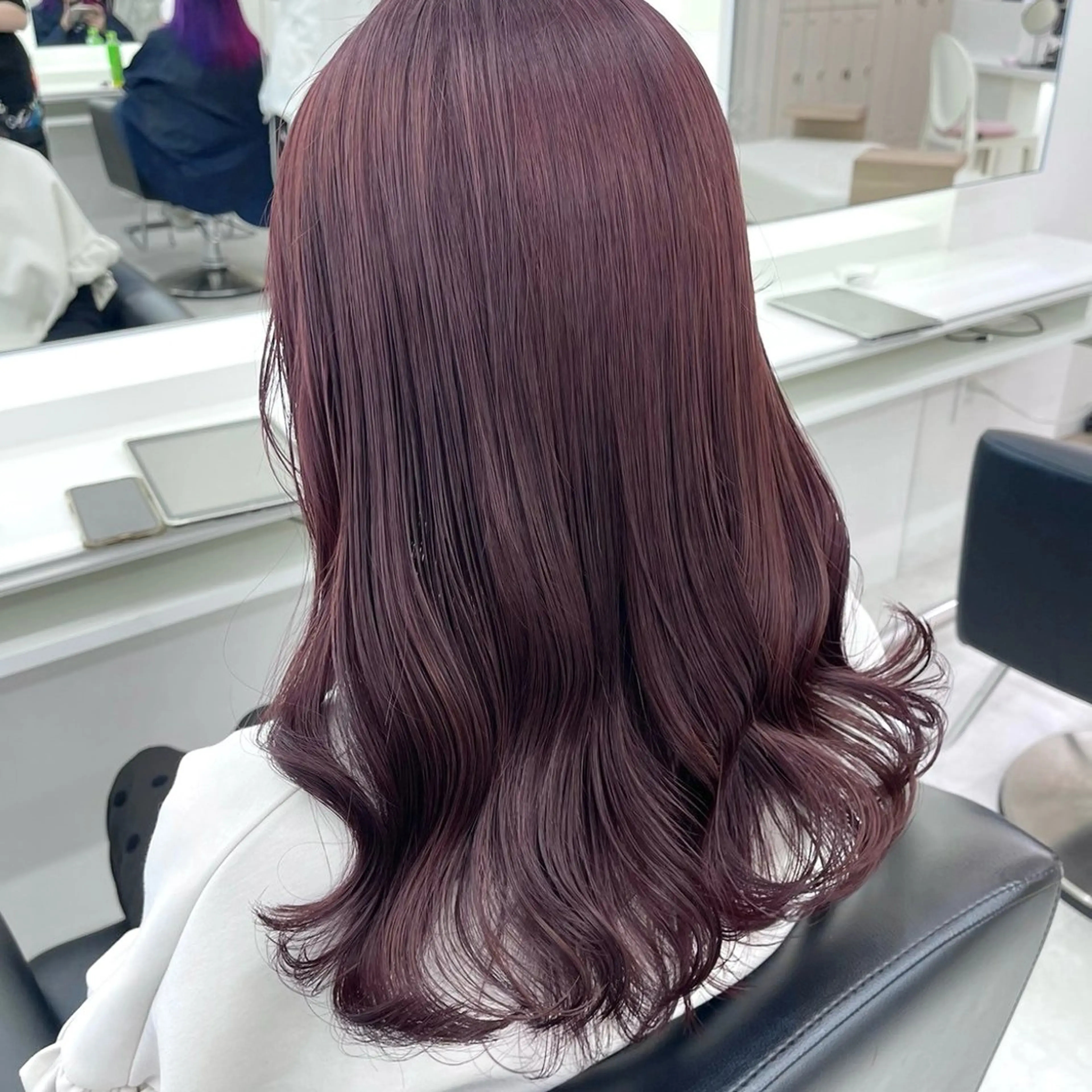 ロング カラー ロング カット ヘアカラー ParveMix 🪽鳥取彩花のヘアスタイル