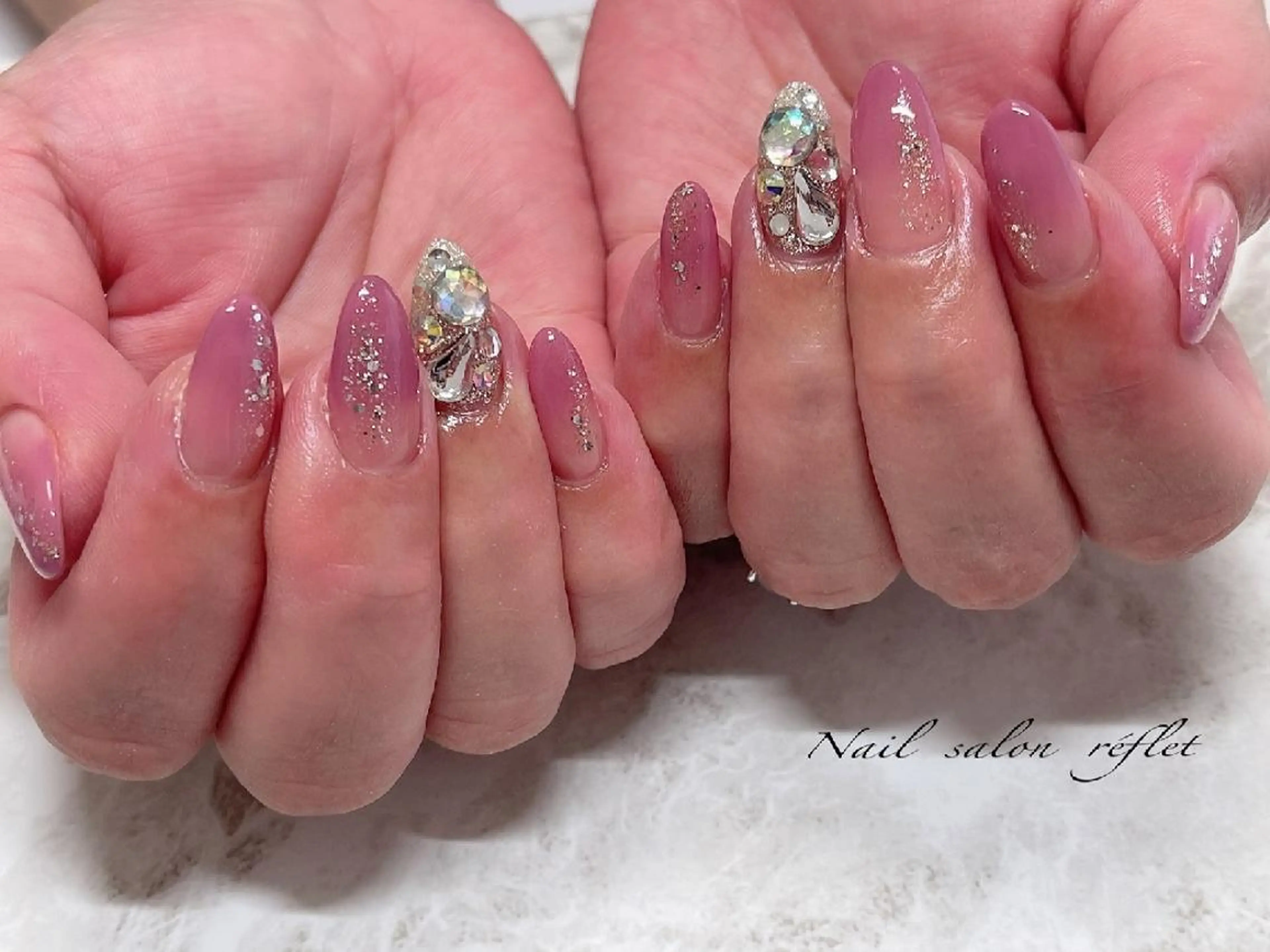 ネイル ハンドネイル Nailsalon Lebelのネイルデザイン