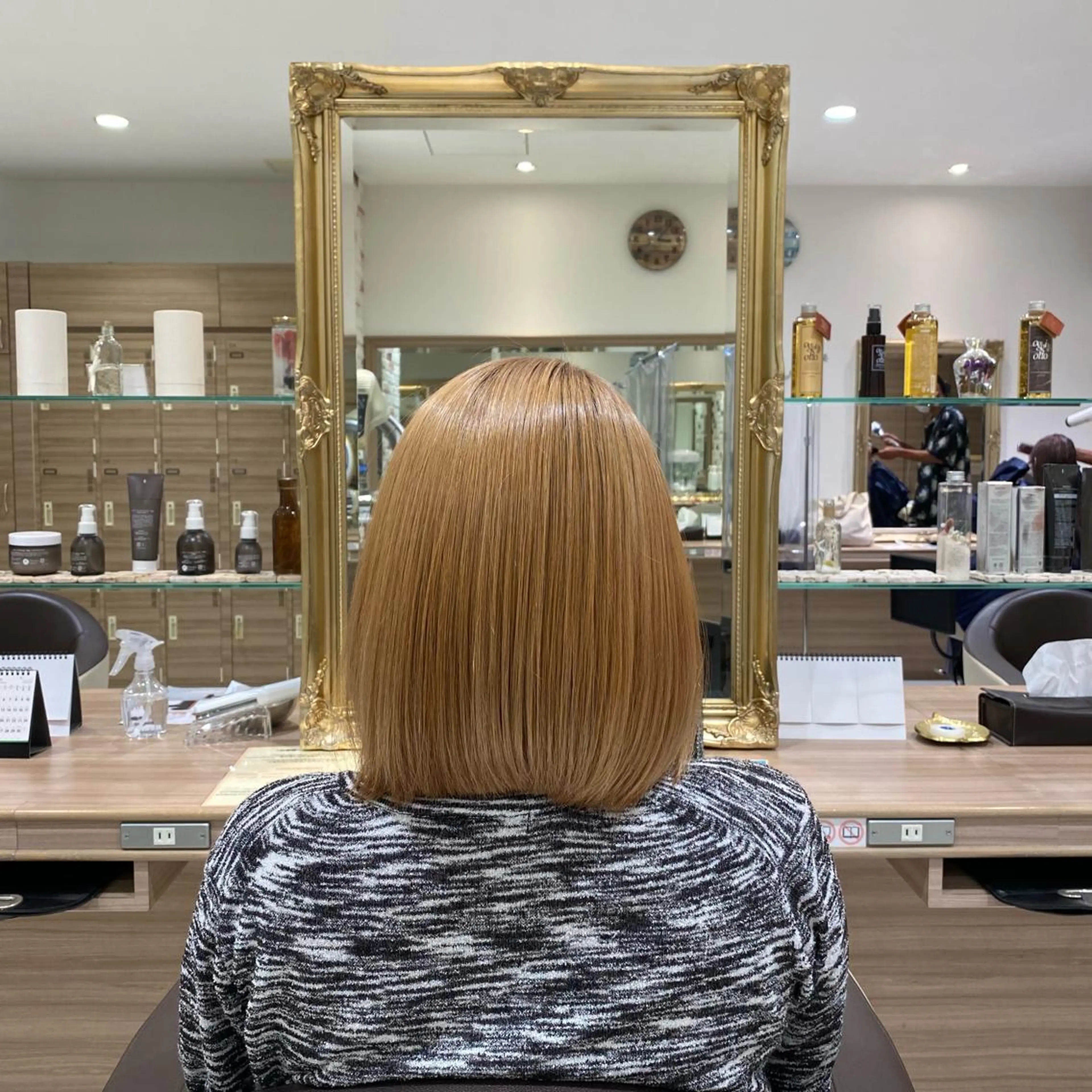 ミディアム トリートメント ✨美髪／縮毛矯正 講師 ／塚田健✨のヘアスタイル