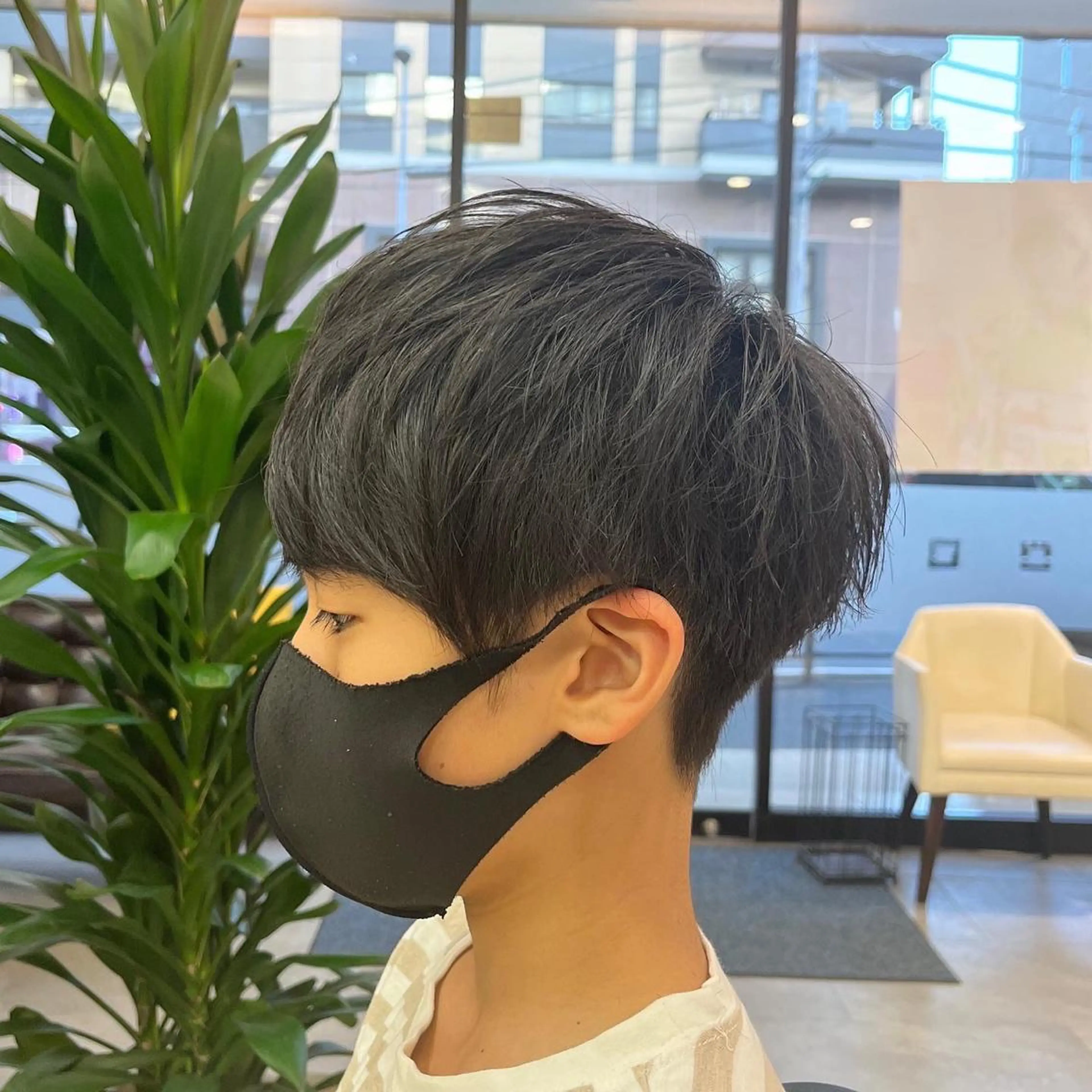 メンズ カット バレイヤージュ/ヘア アレンジ/shionのヘアスタイル