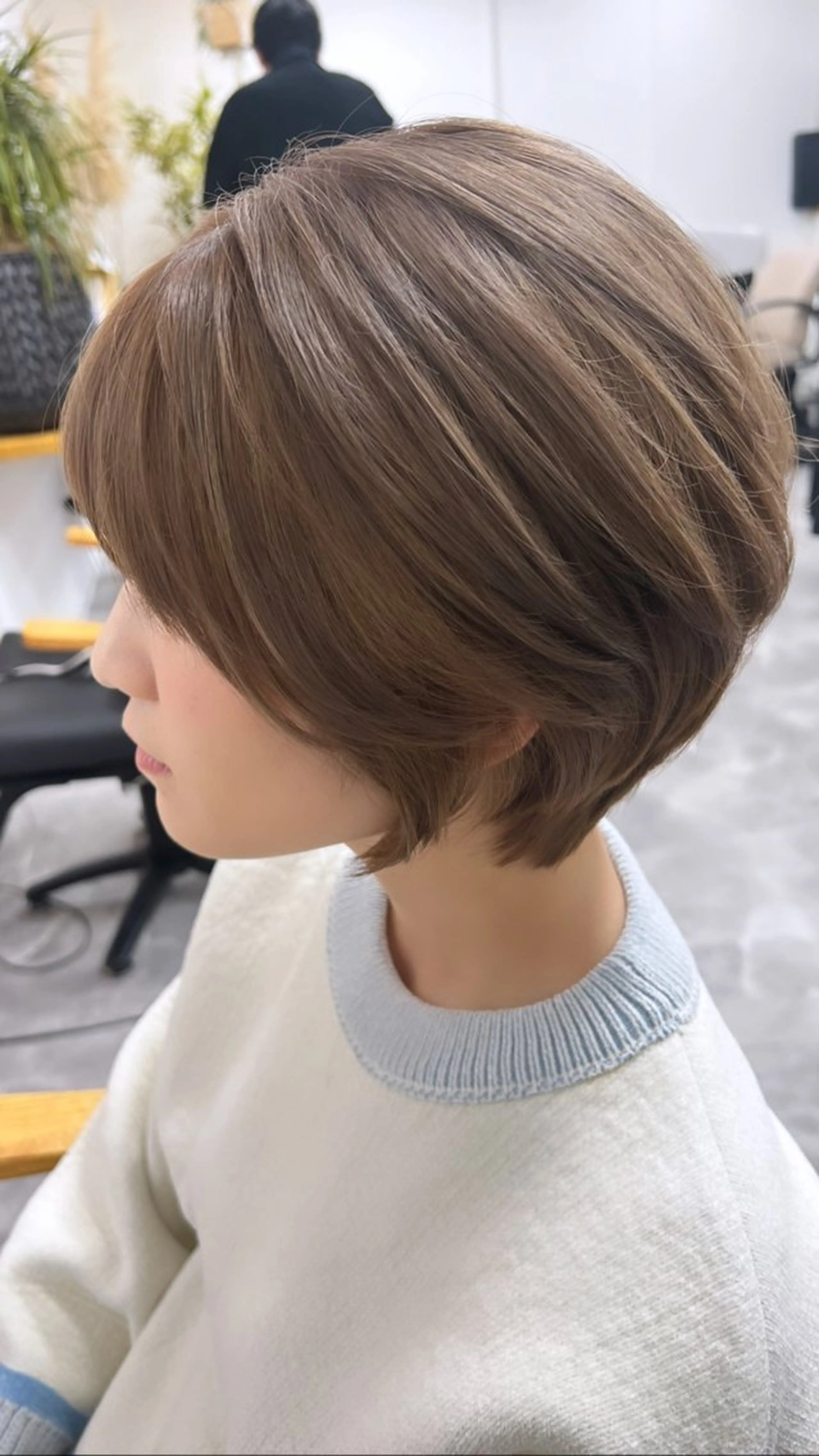 ショート 透明感/ ハイライト/竹中涼のヘアスタイル