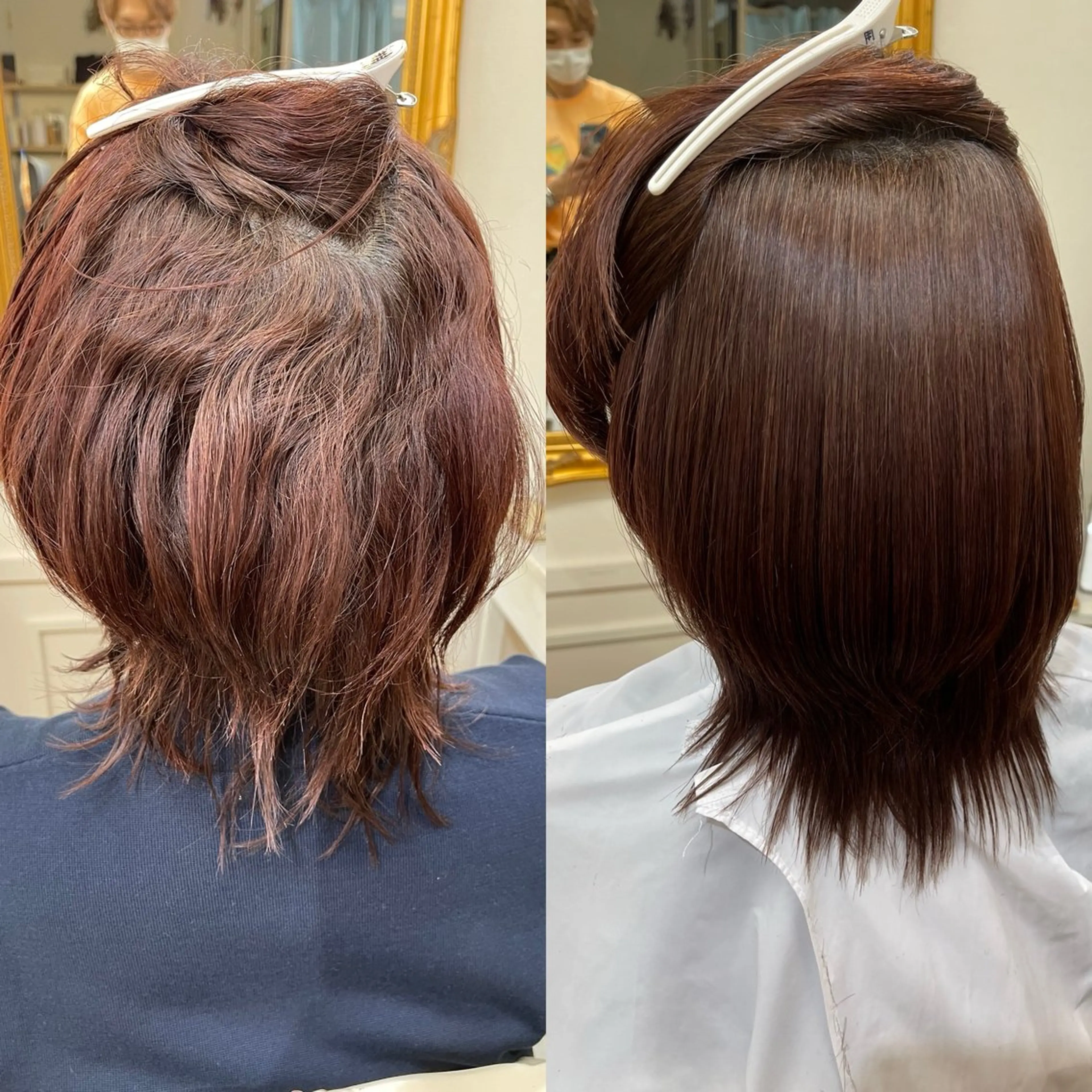 ミディアム 及川 光のヘアスタイル
