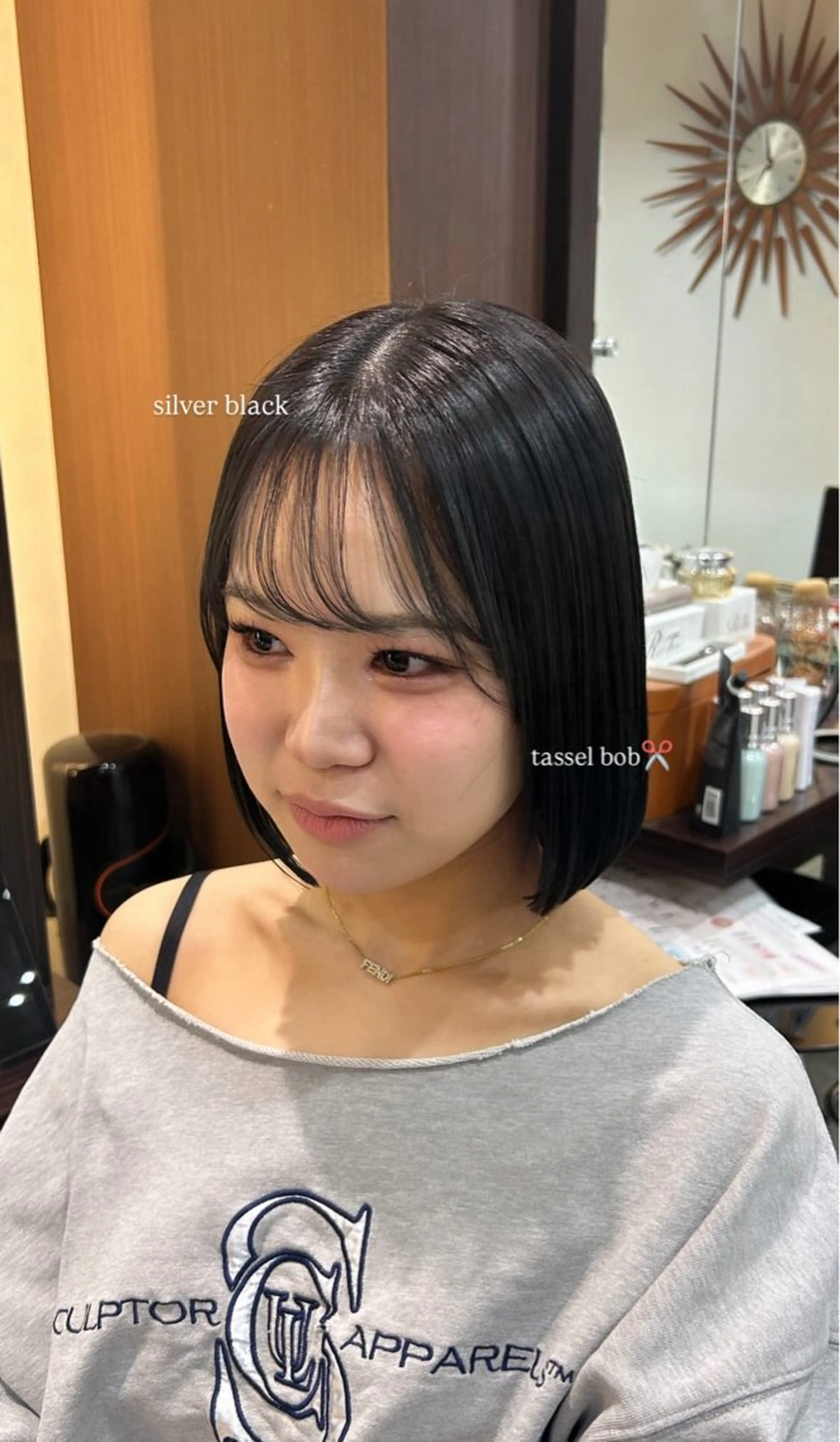 ショート カラー 坂本奈都美 🎀のヘアスタイル