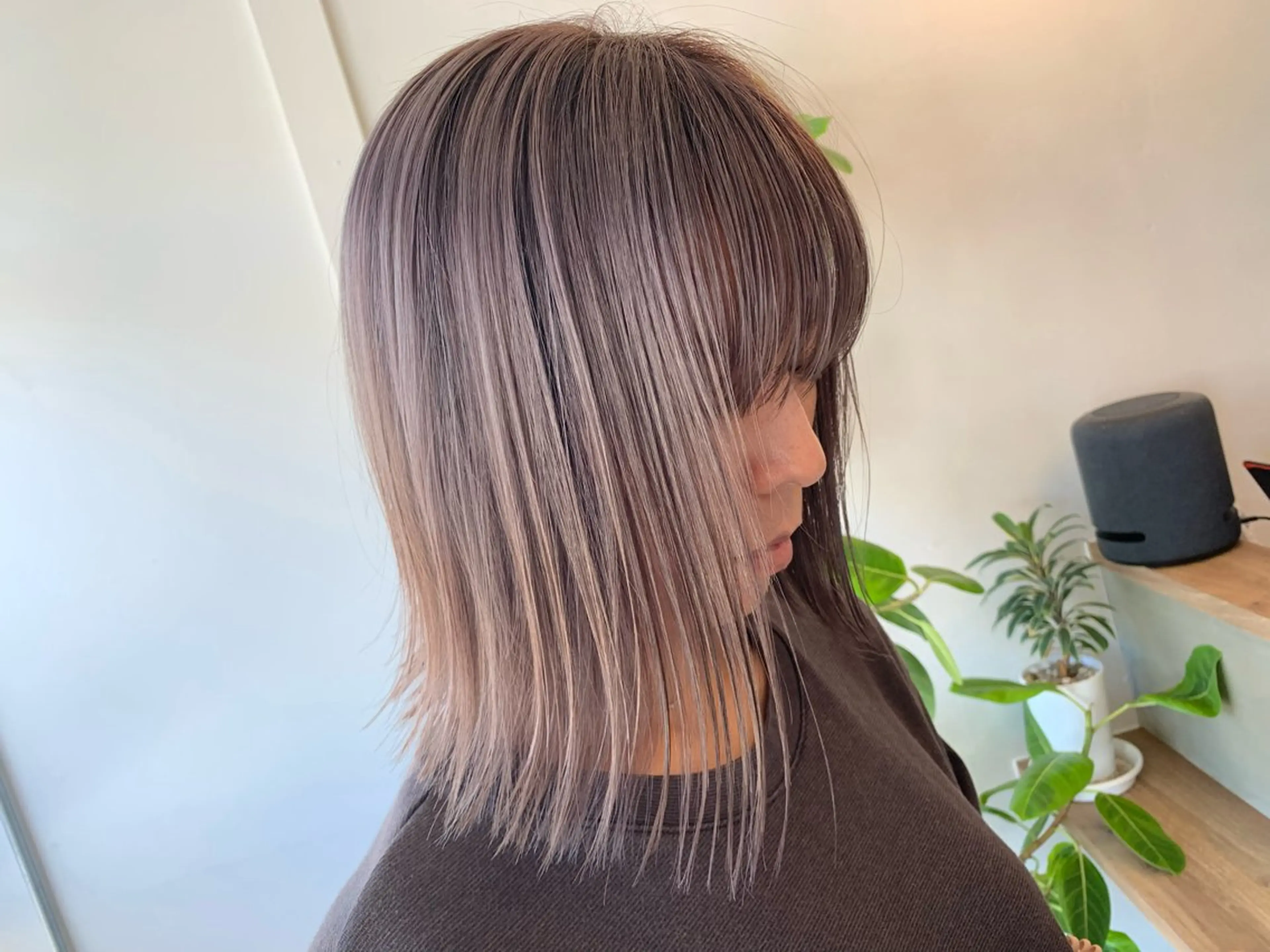 カラー ブリーチ/ストレート ダブルカラーtetoのヘアスタイル