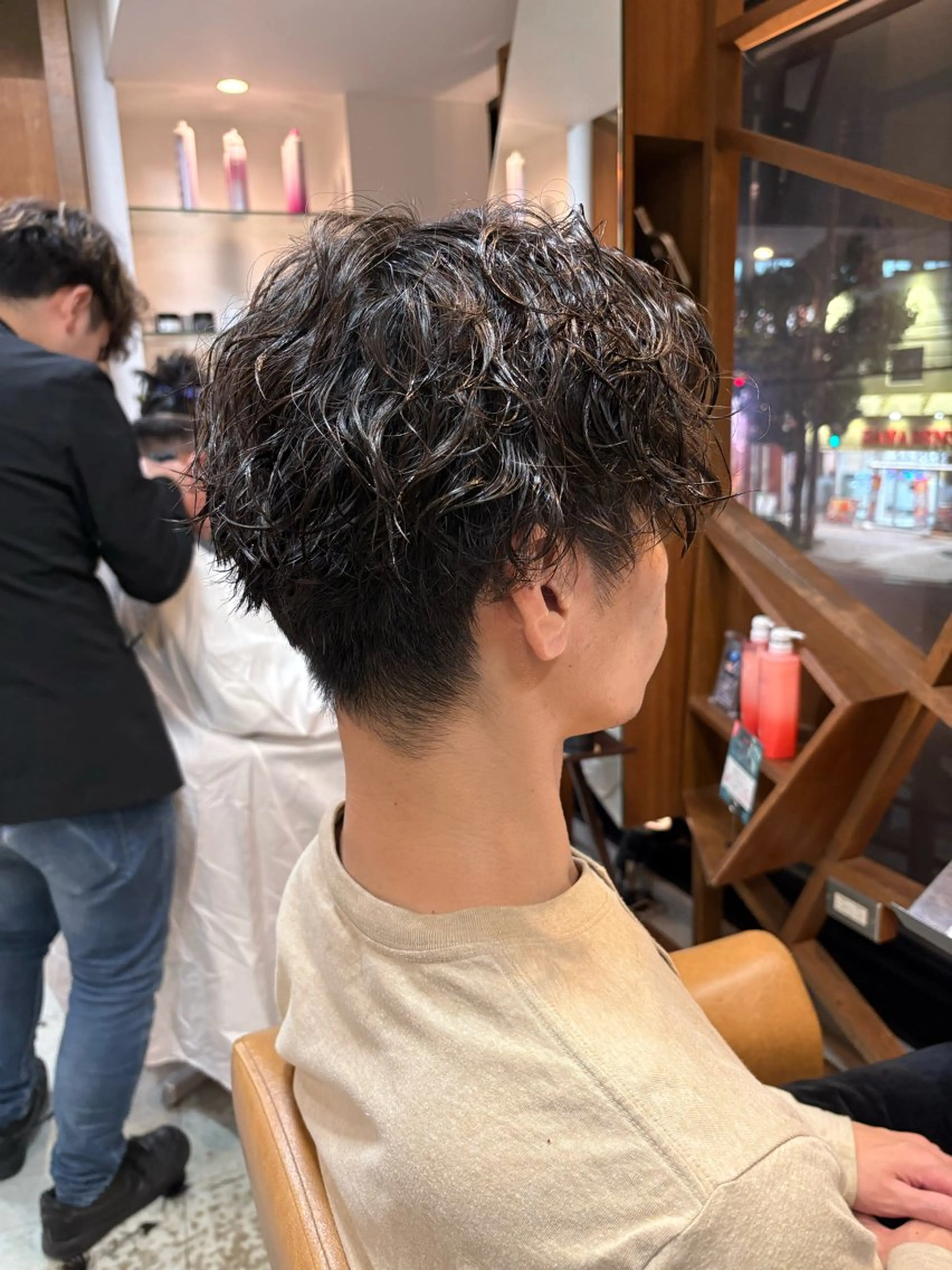 【men's限定】コールドパーマ➕リフトアップシャンプー🧴🫧の写真