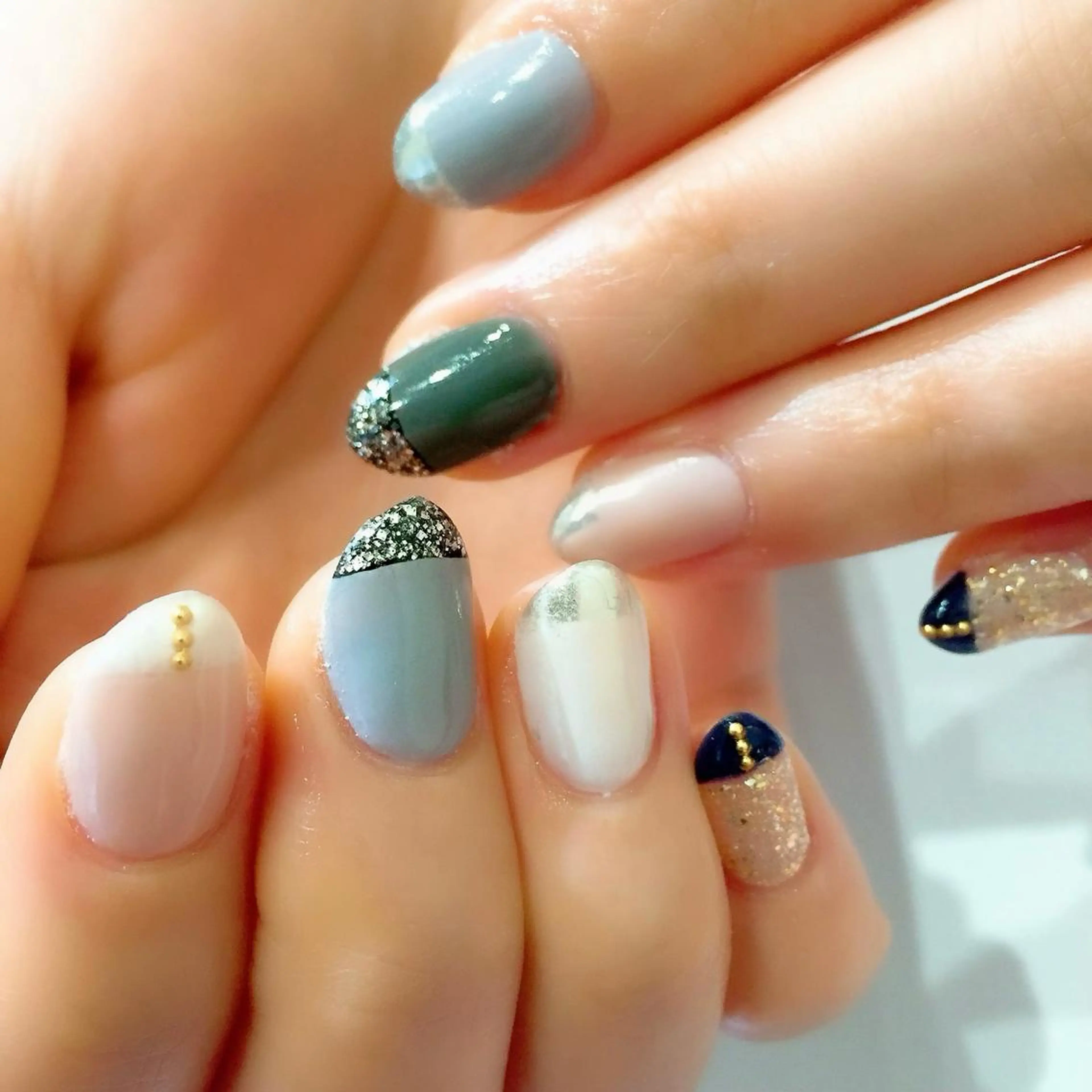 ネイル 持ち込み ニュアンスネイル SASAKI NOZOMIのネイルデザイン