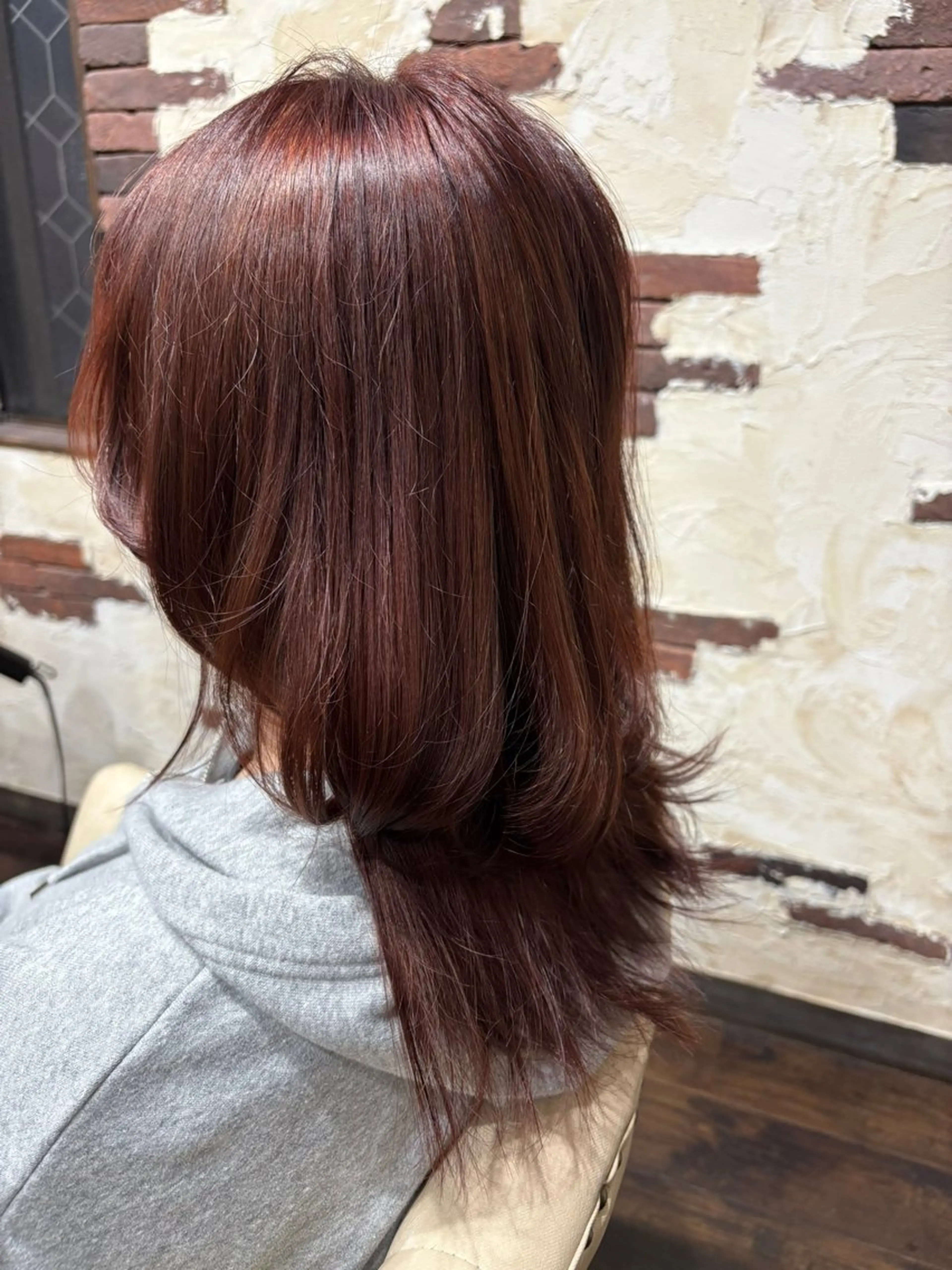 セミロング Calbari 鎌田美歩のヘアスタイル