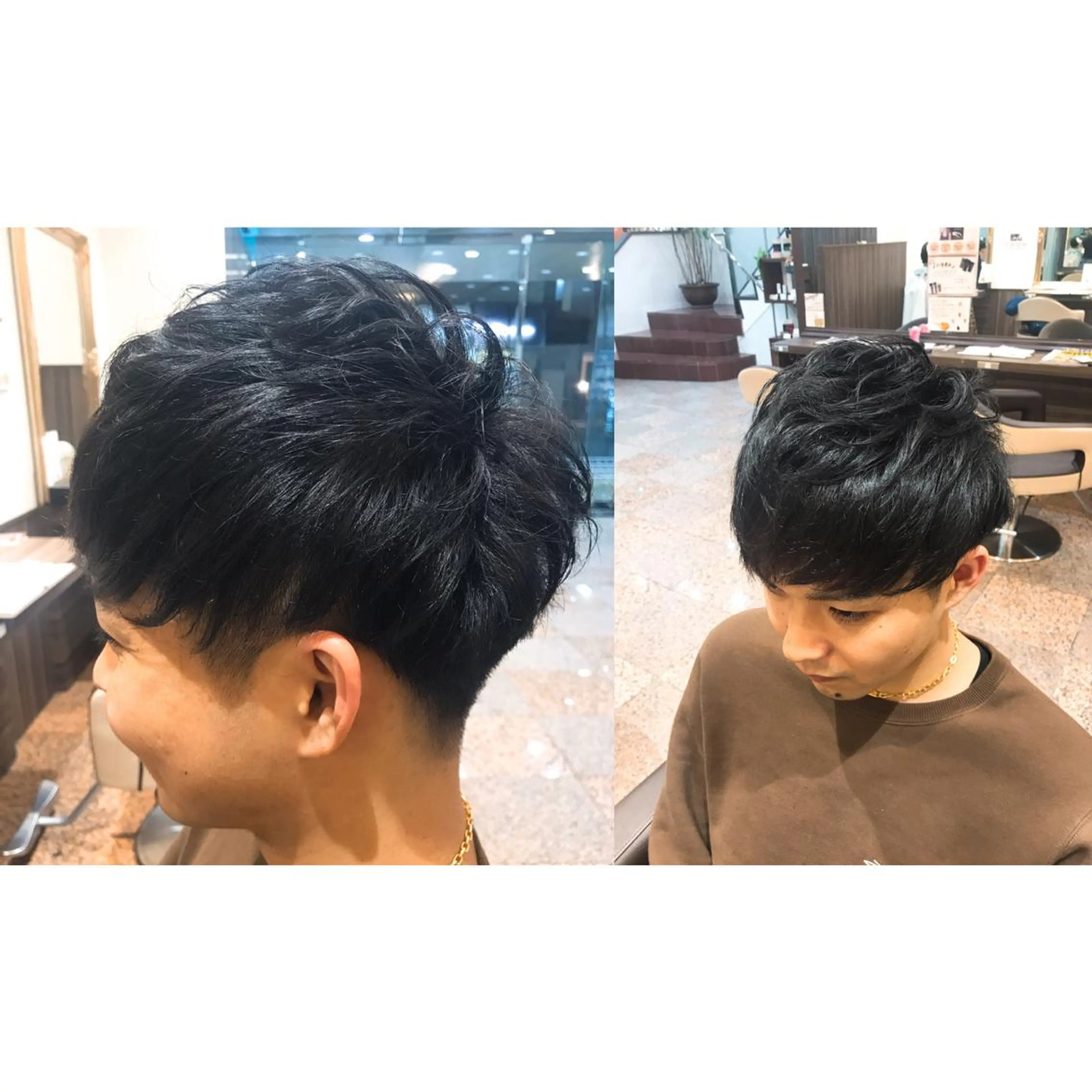 ショート メンズ 内野 光葉のヘアスタイル