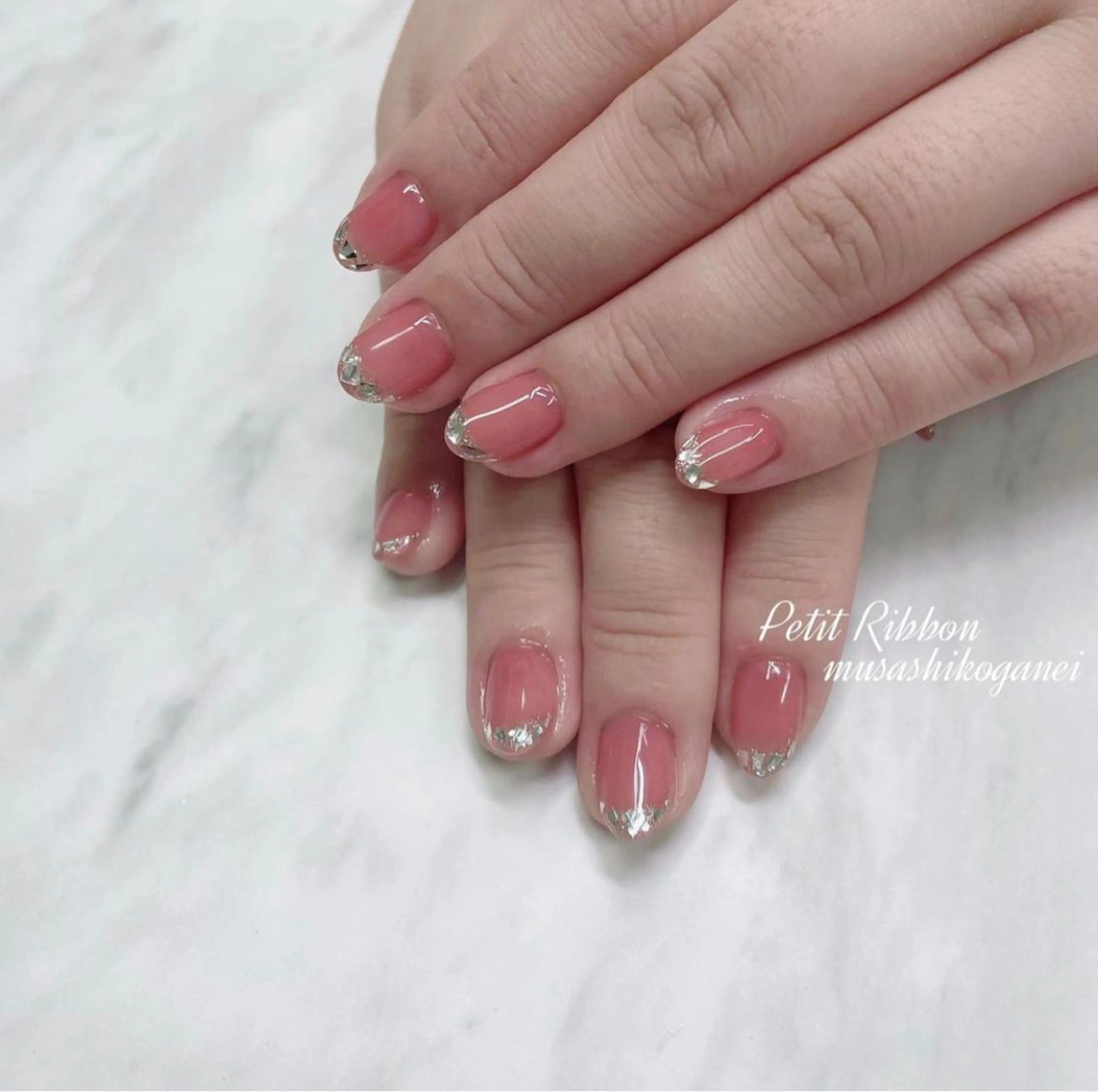 ネイル ハンドネイル プティリボン 武蔵小金井店のネイルデザイン