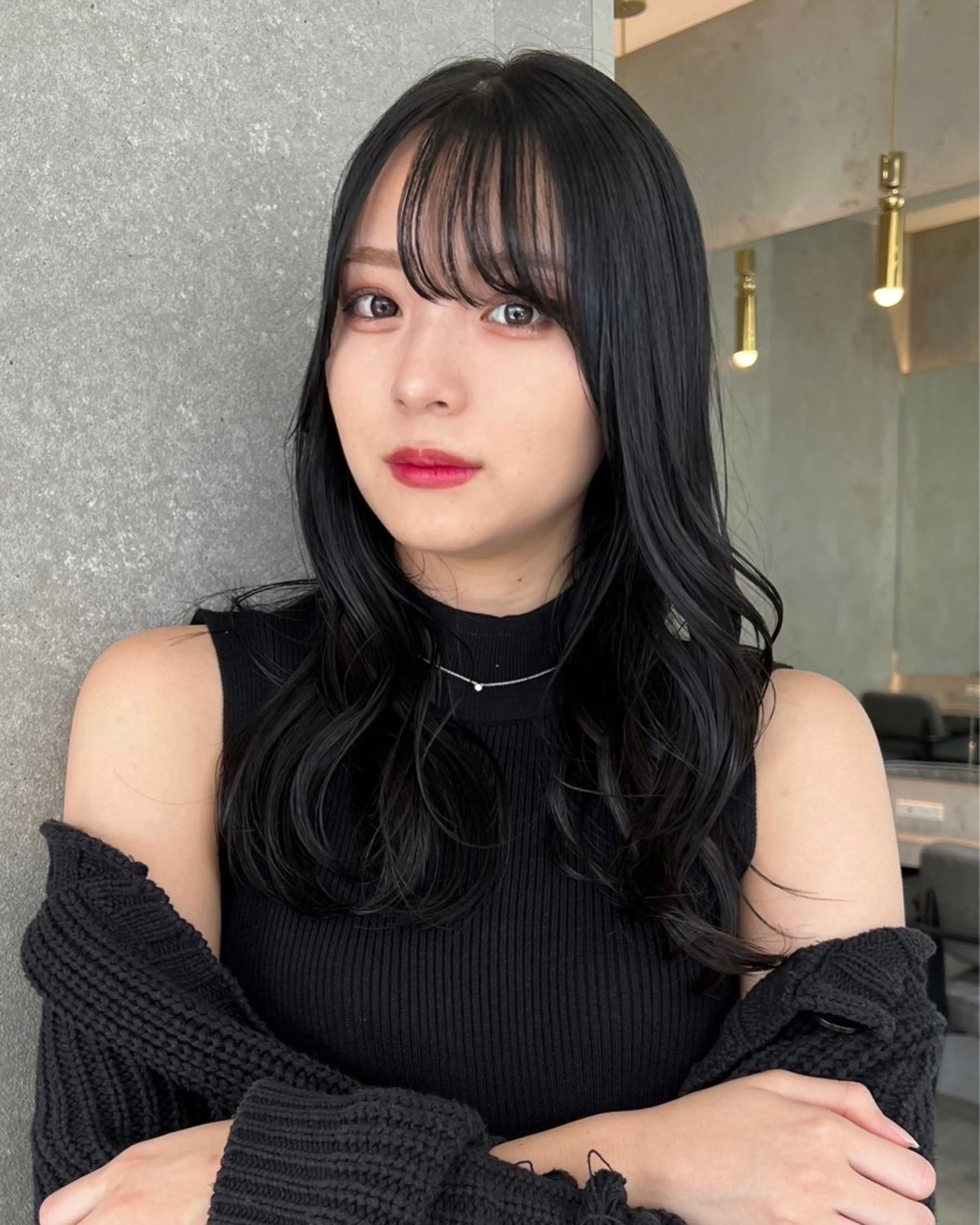 セミロング Misaki /ボブ/縮毛矯正のヘアスタイル