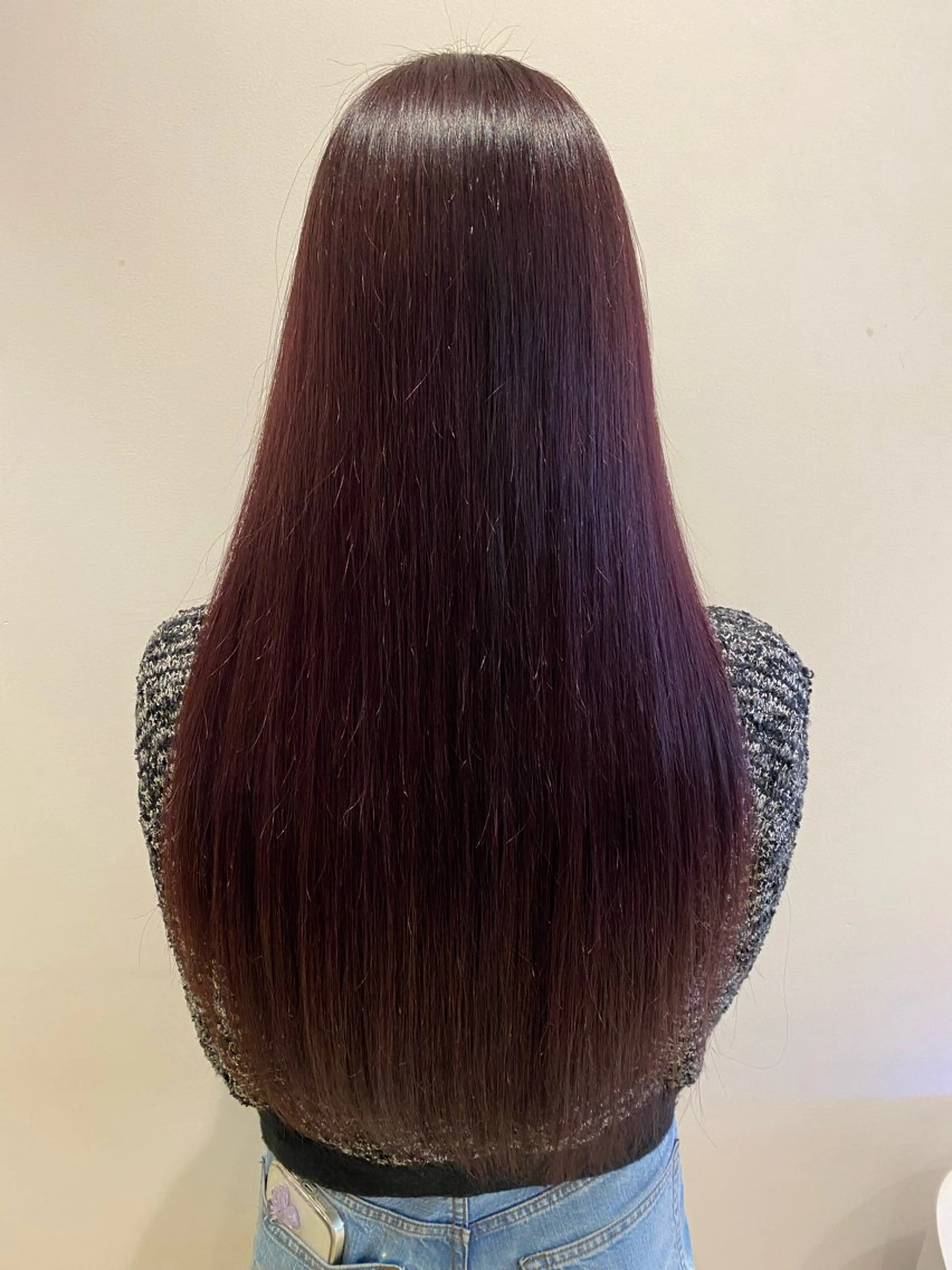 ロング カラー ラベンダーカラー ヘアカラー トリートメント 艶髪🌿美髪 大塚礼乃【西荻窪】のヘアスタイル