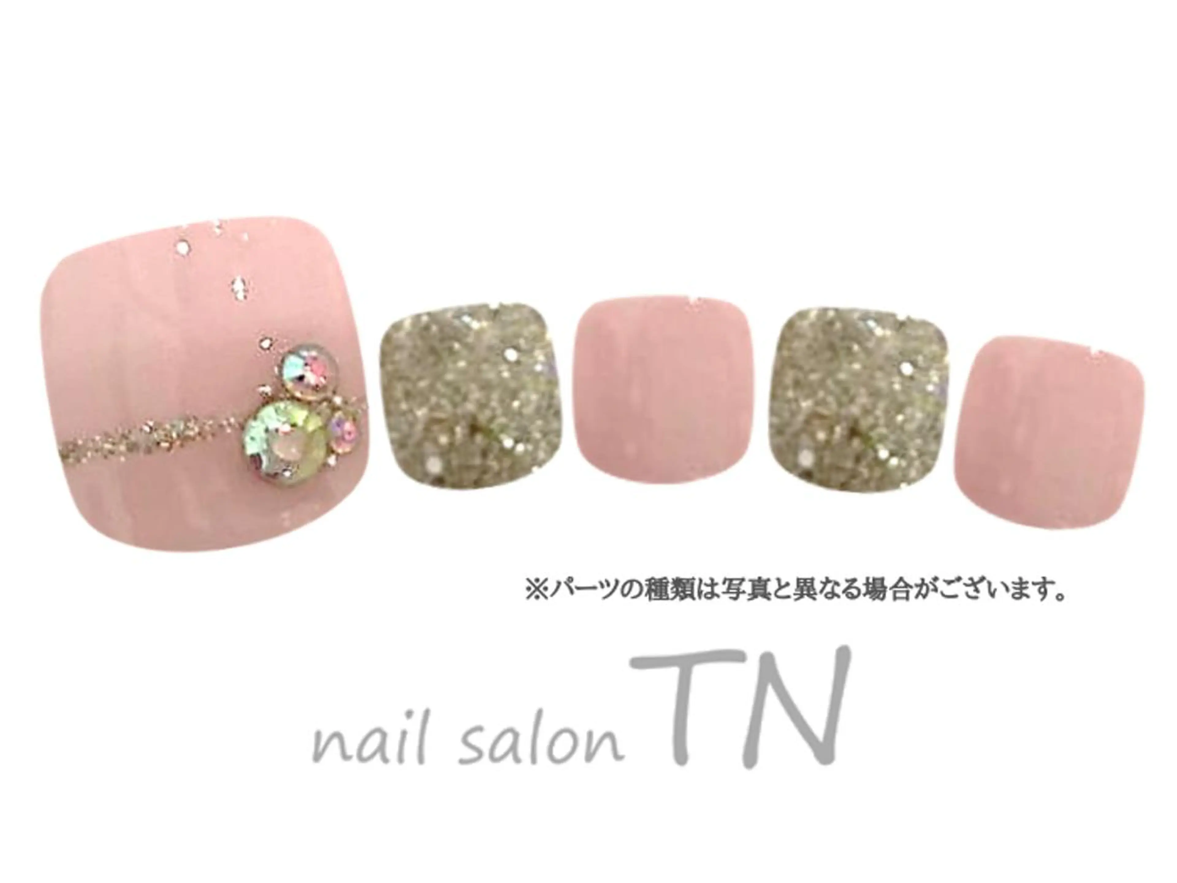 ネイル フットネイル 中島 実穂のネイルデザイン