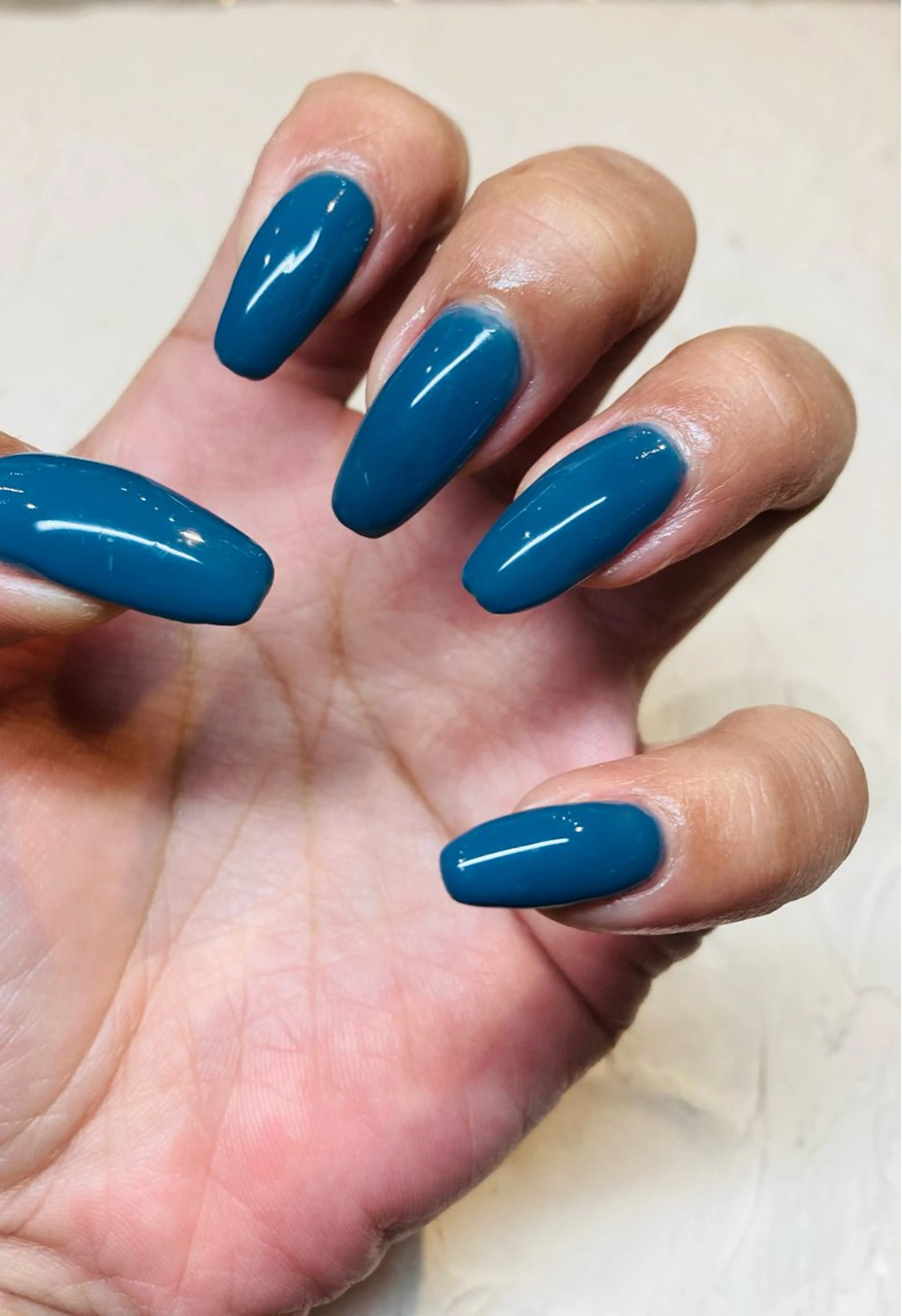 ネイル ワンカラーネイル bois nail ボワネイル北巽のネイルデザイン