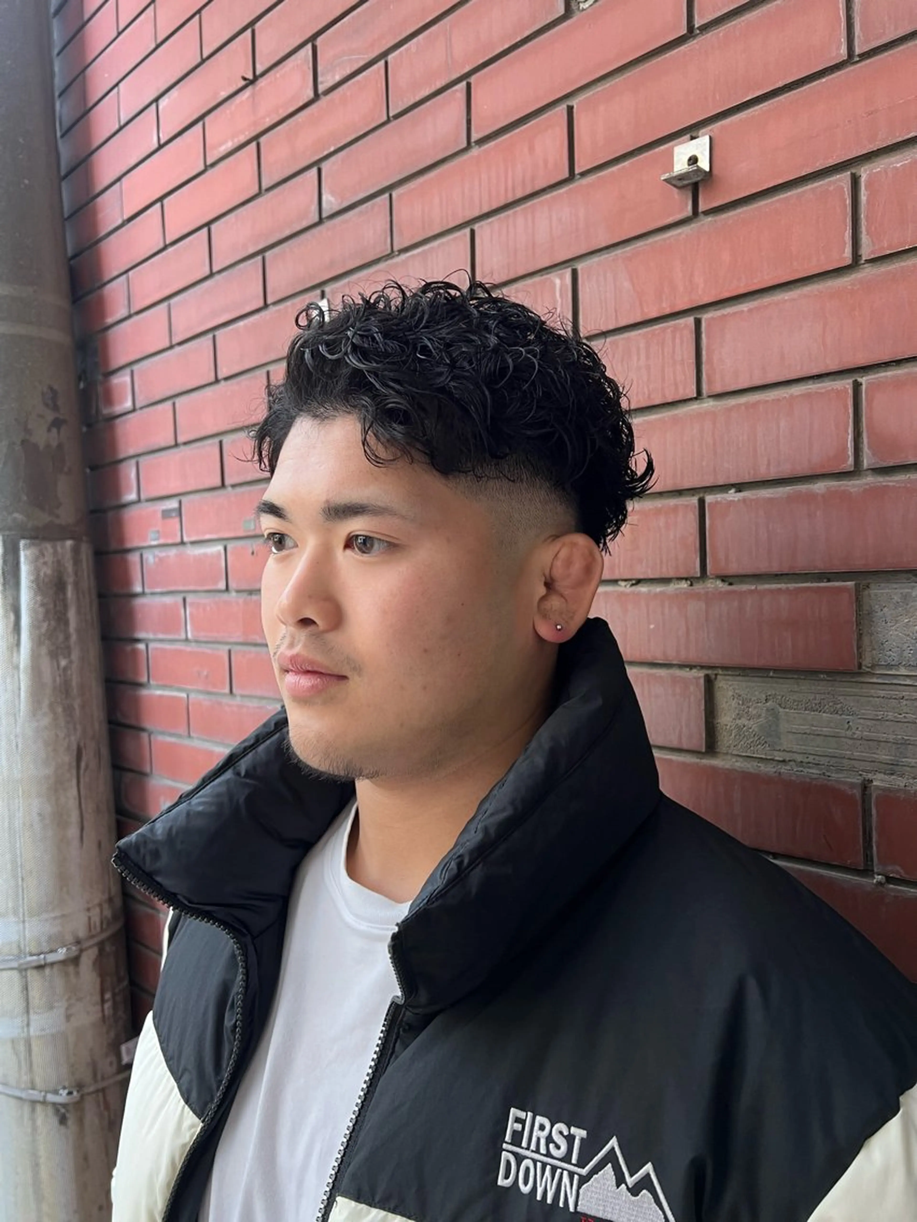 メンズ フェードカット 柏メンズパーマ特化 蛯谷  晃裕のヘアスタイル