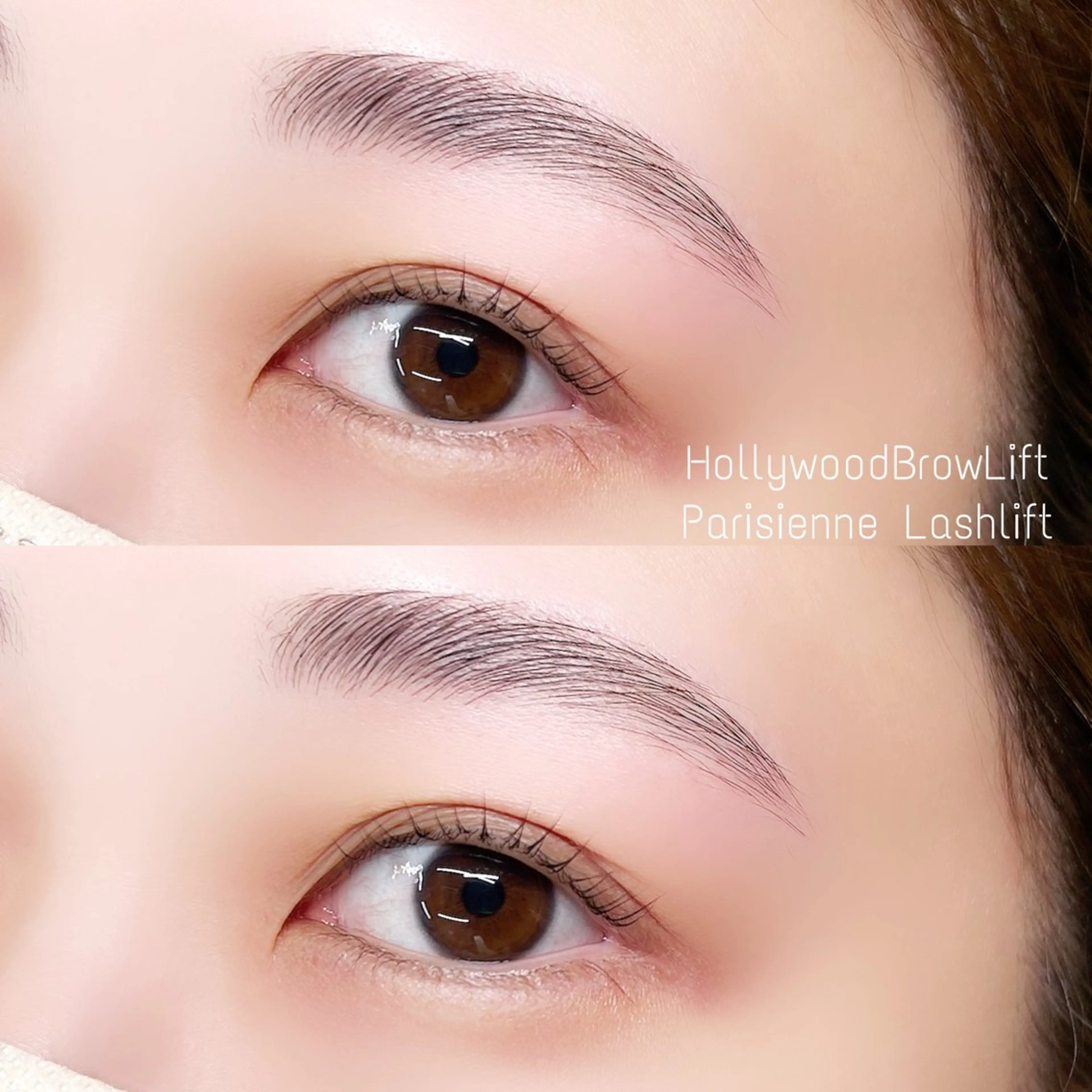 〖当店ご利用３回目まで〗パリジェンヌラッシュリフト+ハリウッドブロウリフト￥12,770の写真