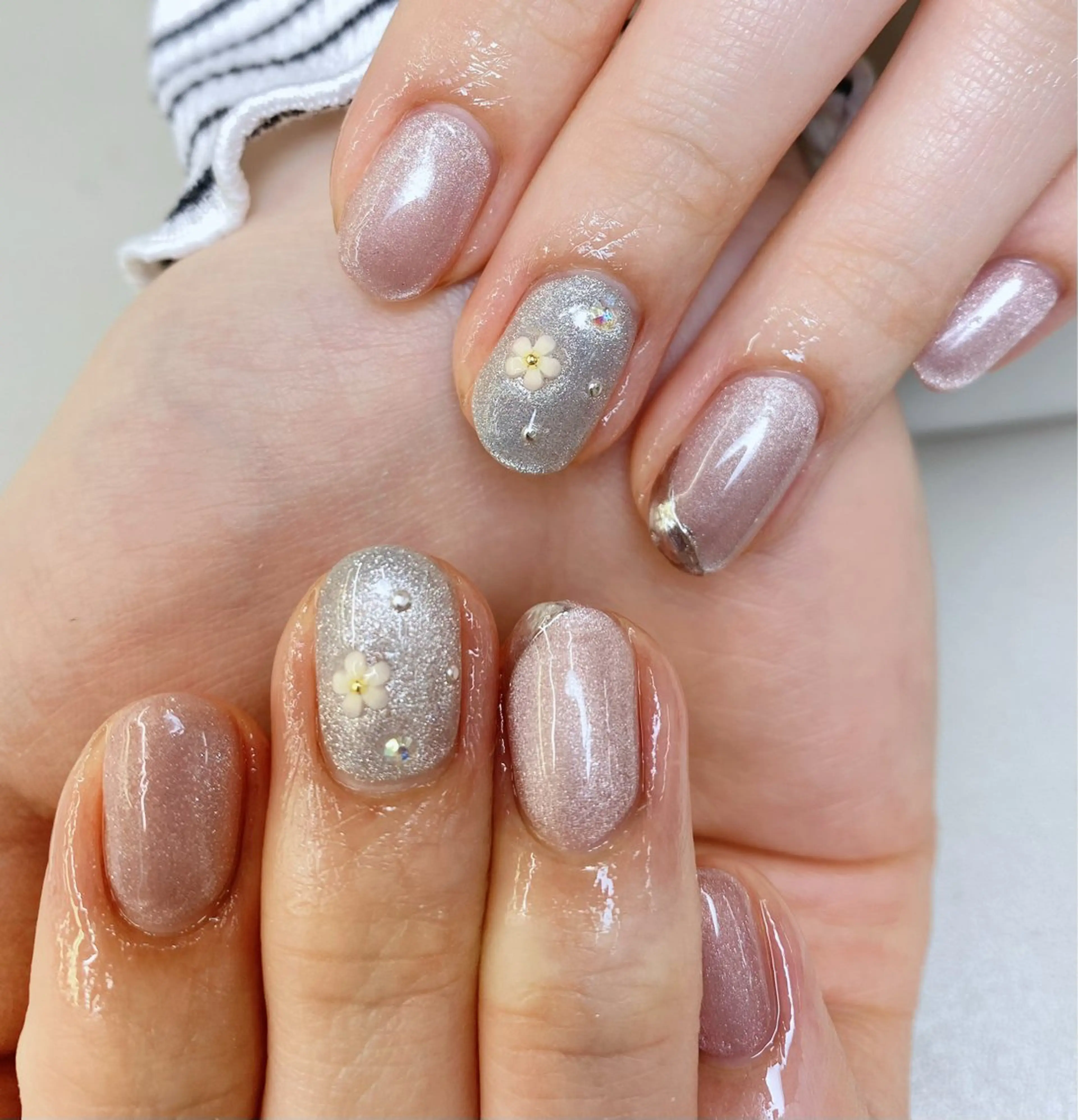 ネイル ハンドネイル AngelChris ビューティーサロン琳のネイルデザイン