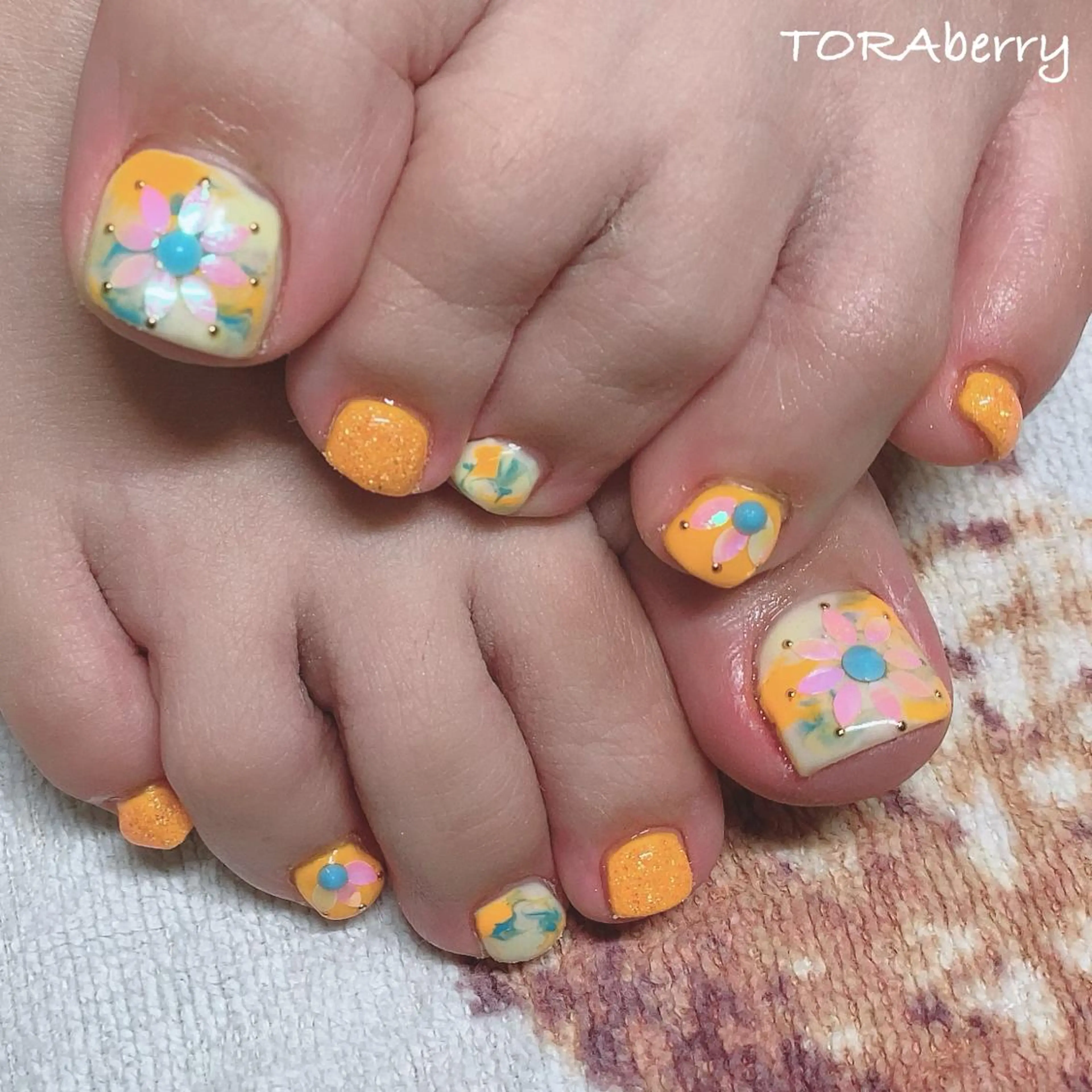 ネイル フットネイル ネイリスト なつみのネイルデザイン