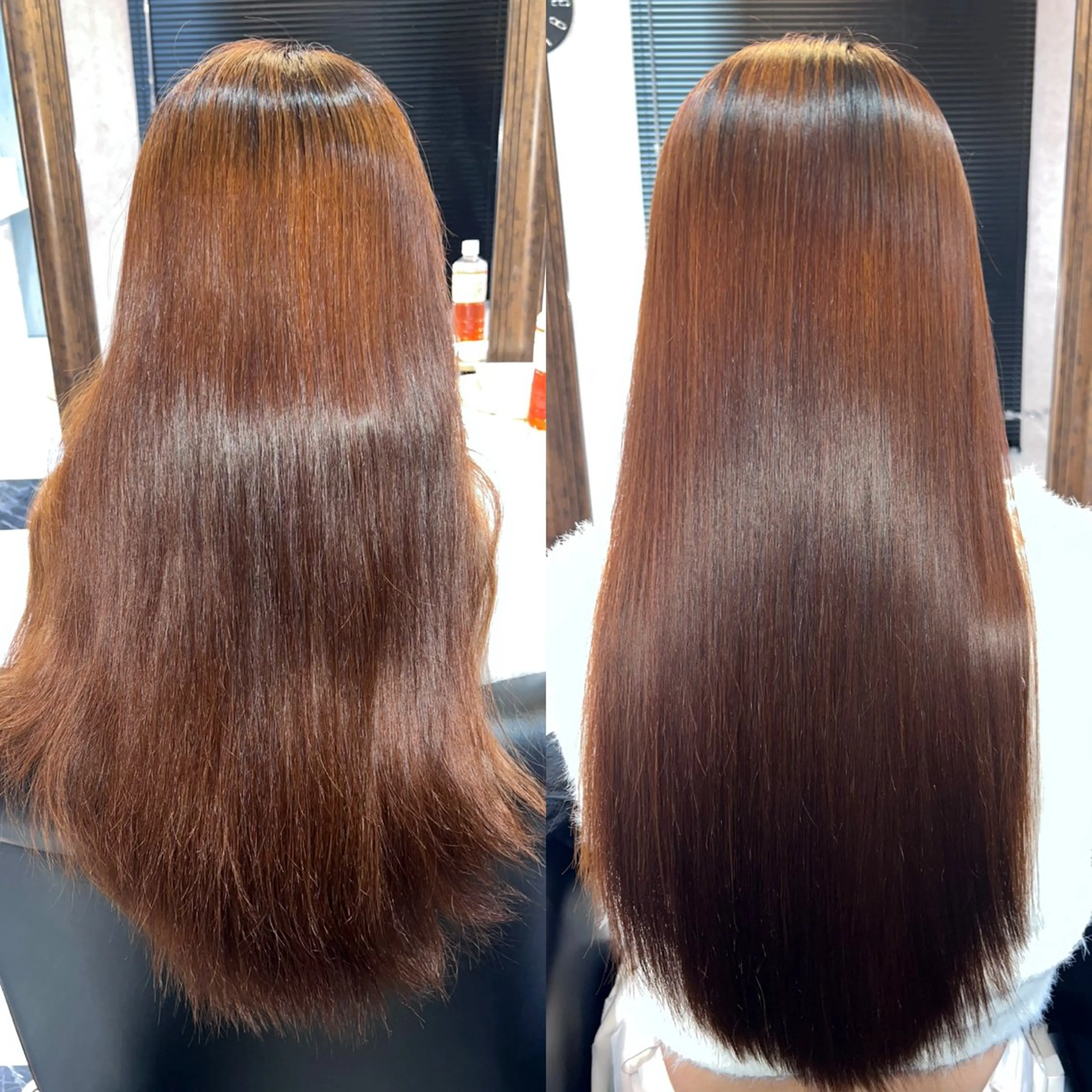 ロング 縮毛矯正 LuanaTOKYO 都築佑汰のヘアスタイル