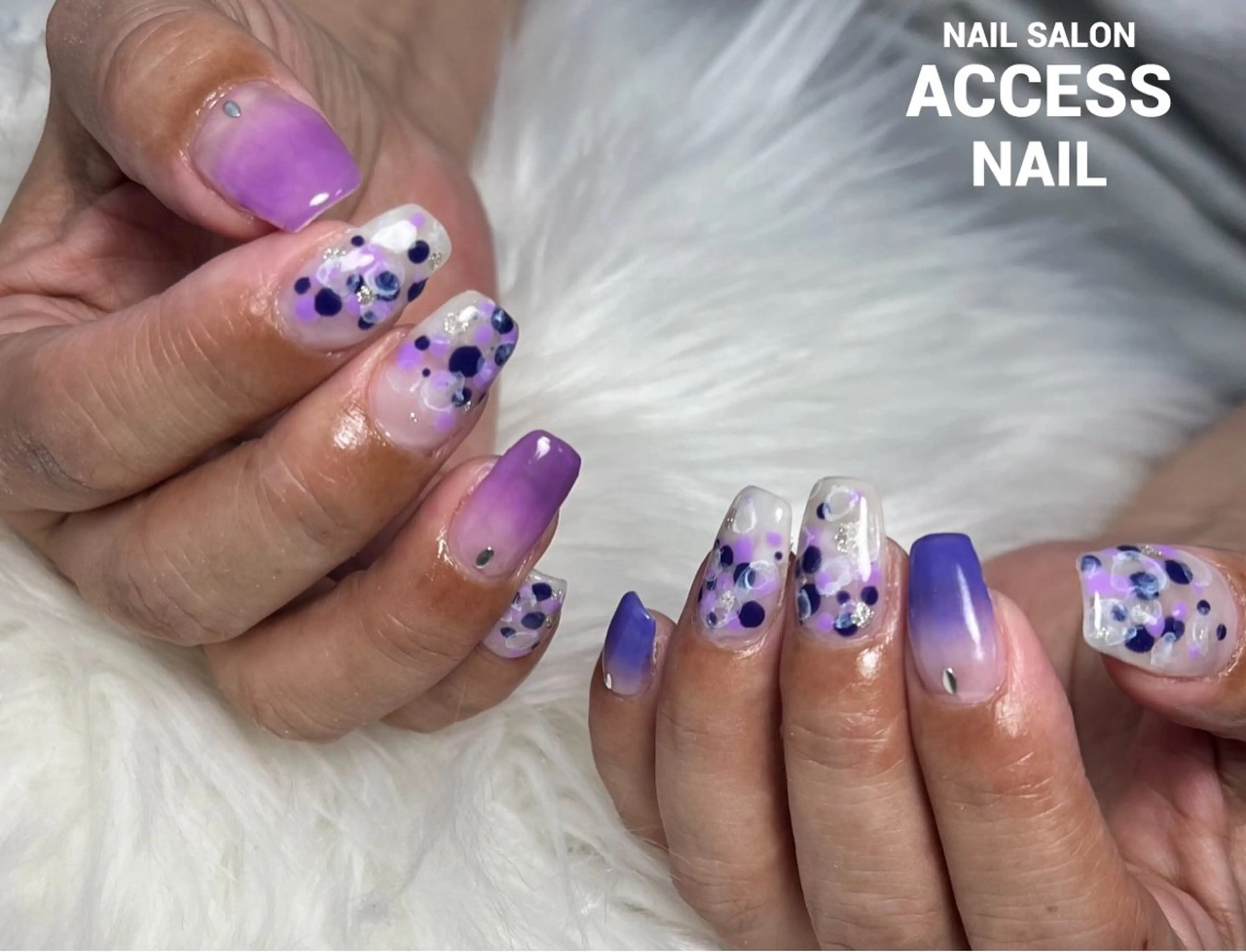 ネイル access nailのネイルデザイン