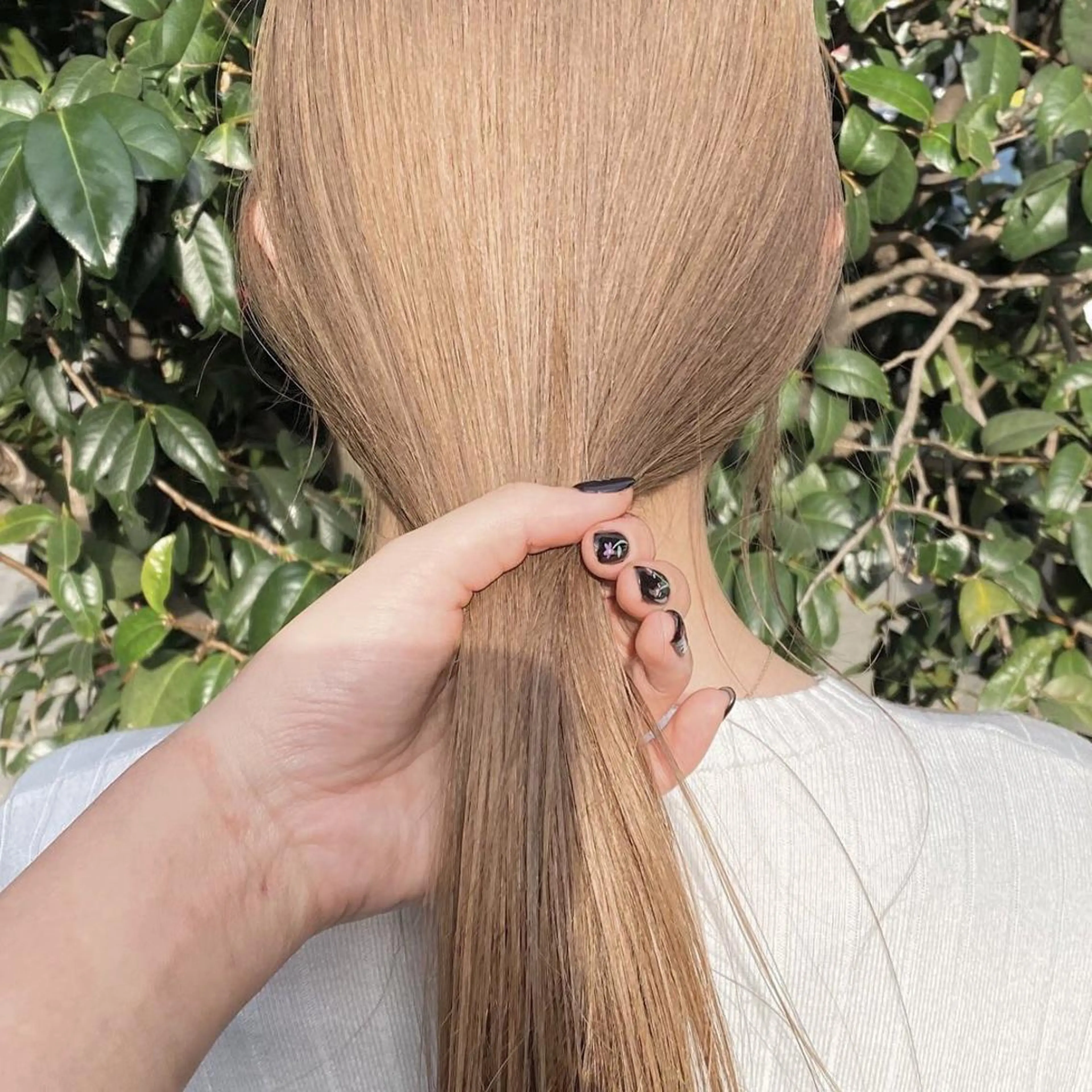 ロング カラー マンツーマン女性 美容師 奏のヘアスタイル