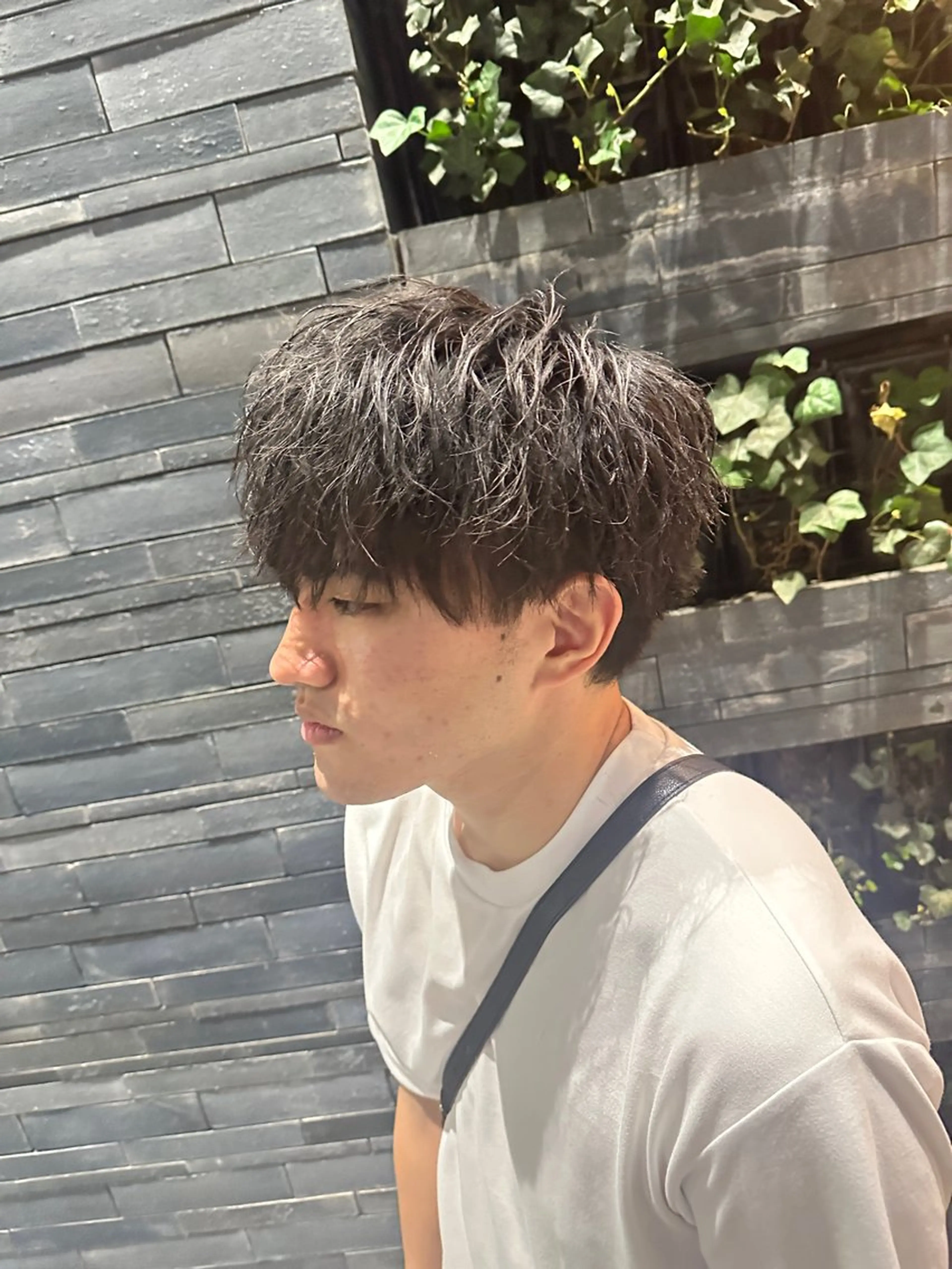 ミディアム メンズ 福満 拓のヘアスタイル