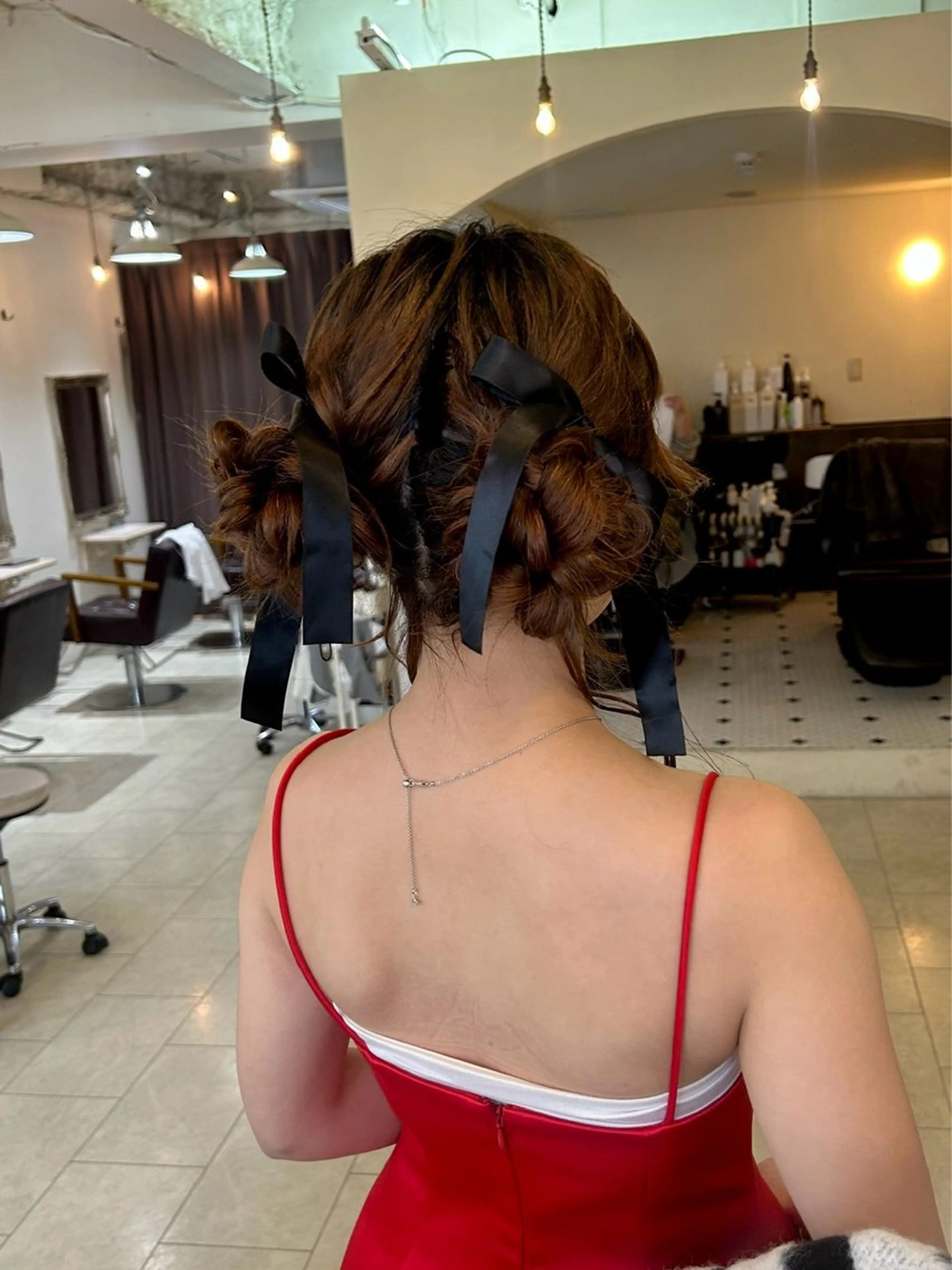 ロング ヘアセット Maho/海外 レイヤー/ハッシュのヘアスタイル