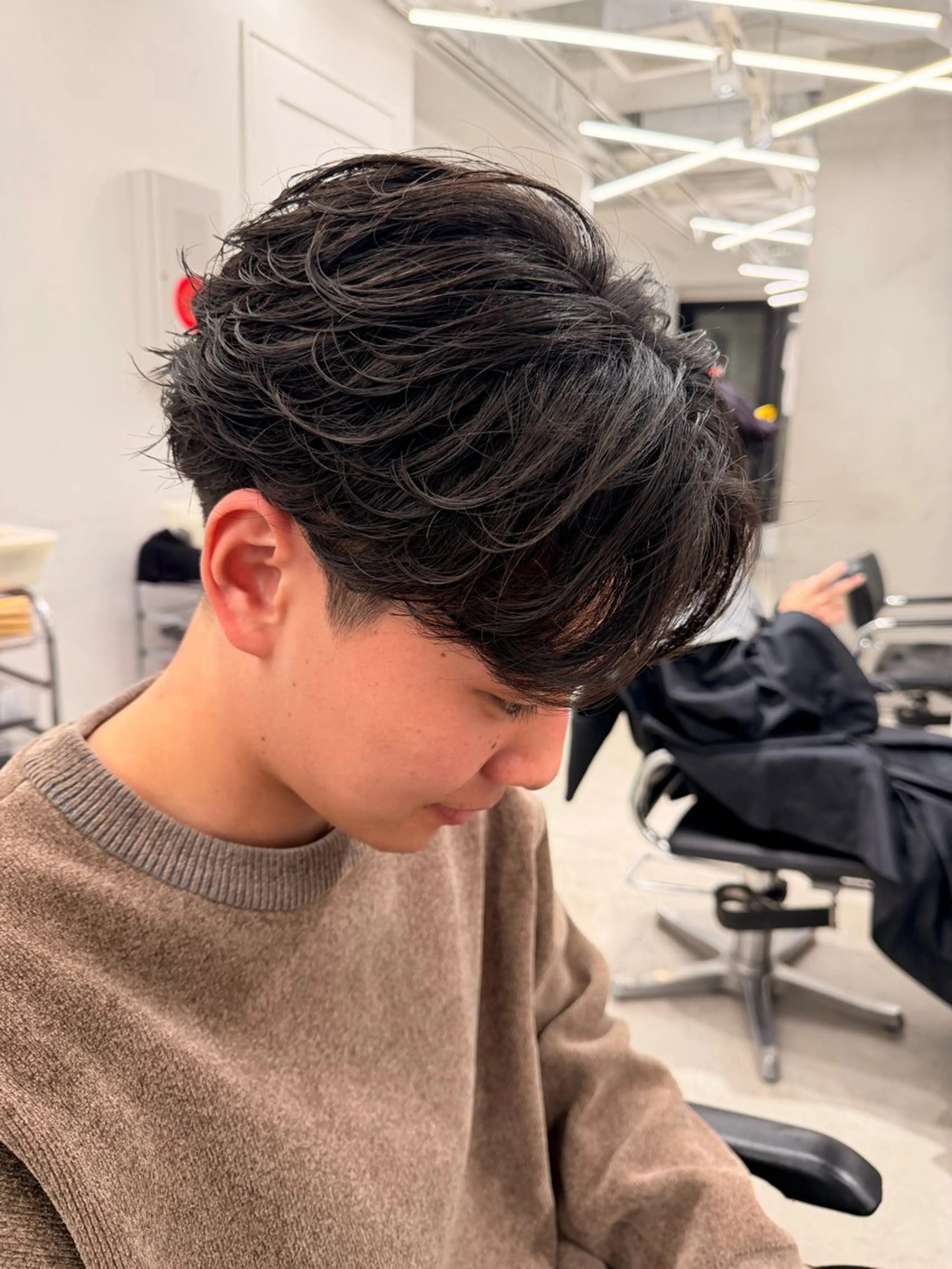 パーマ メンズ カット パーマ メンズ/シャドウ/ 波巻き/kyogoのヘアスタイル