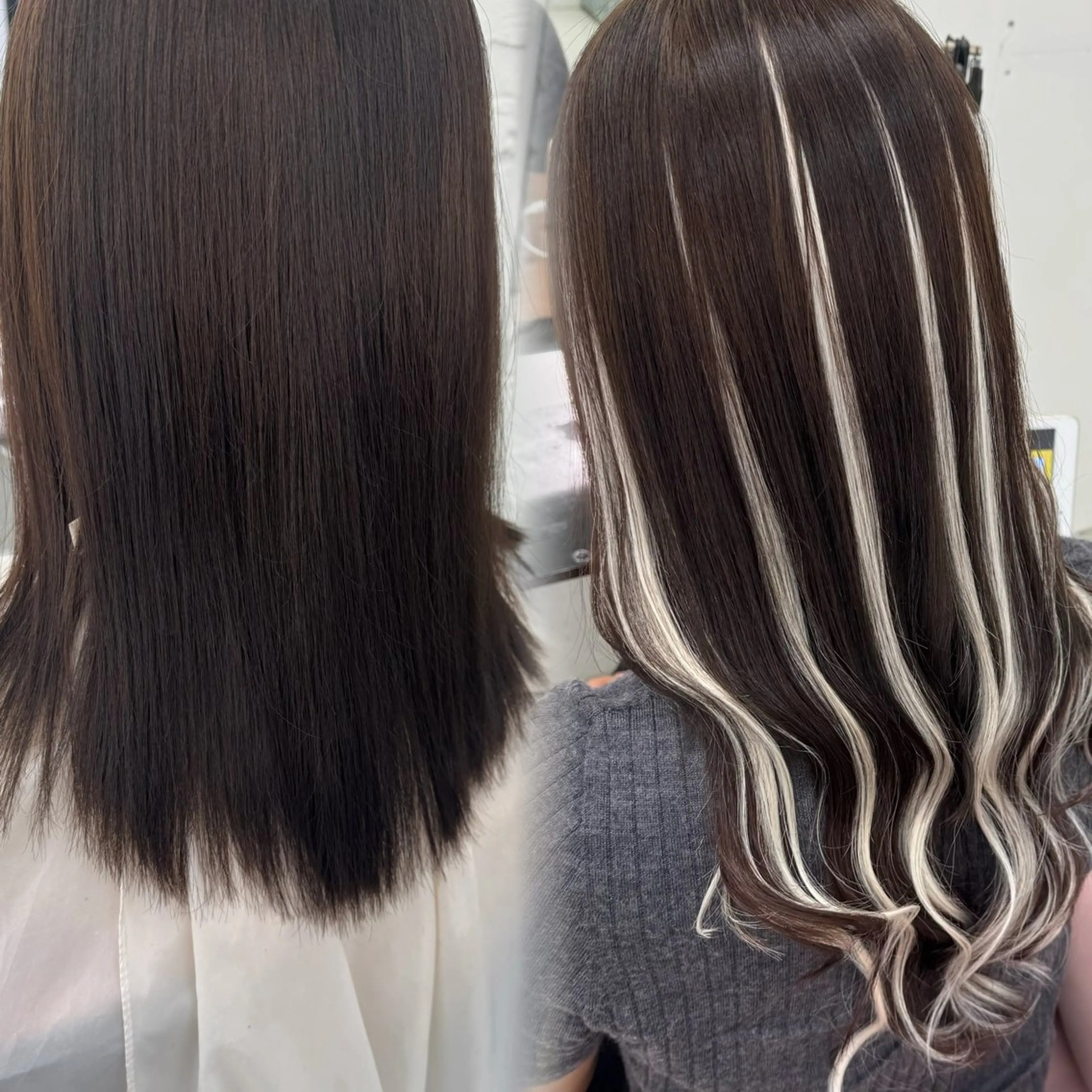 ロング ハイライト エクステ Nene ／Roverのヘアスタイル