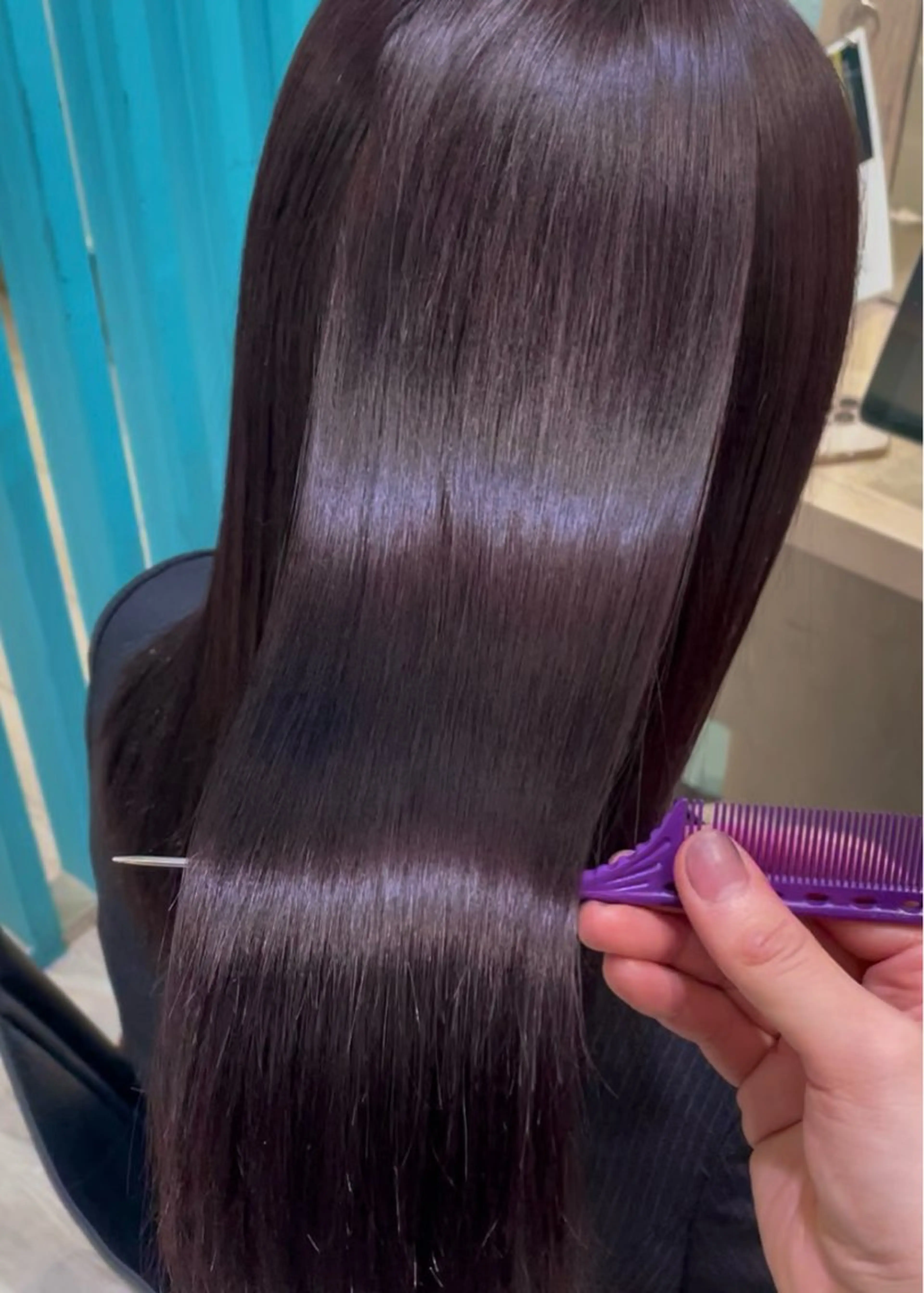 ロング カット ヘアカラー トリートメント 仙台/艶髪/暗髪/ MIZUHOのヘアスタイル