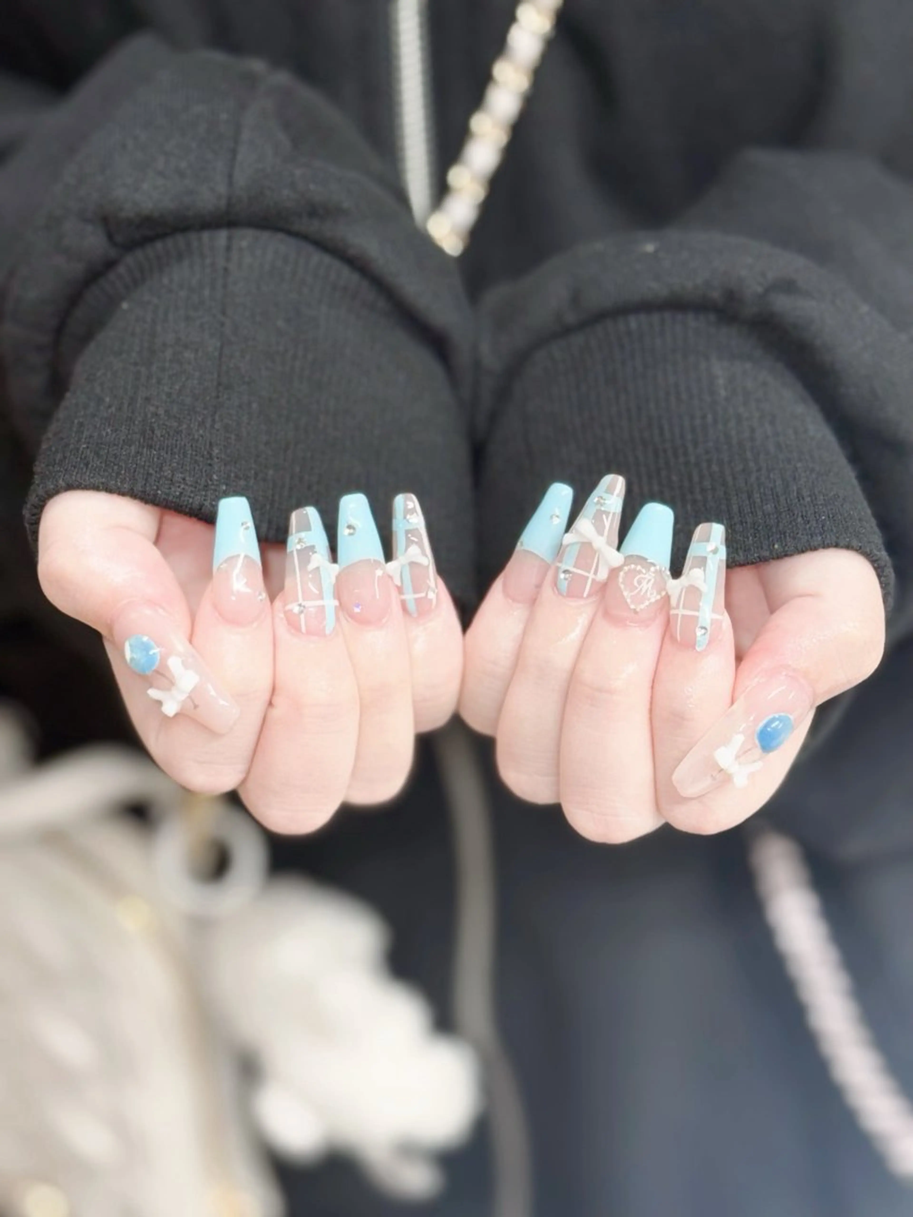 ネイル ハンドネイル 濱田 杏奈のネイルデザイン