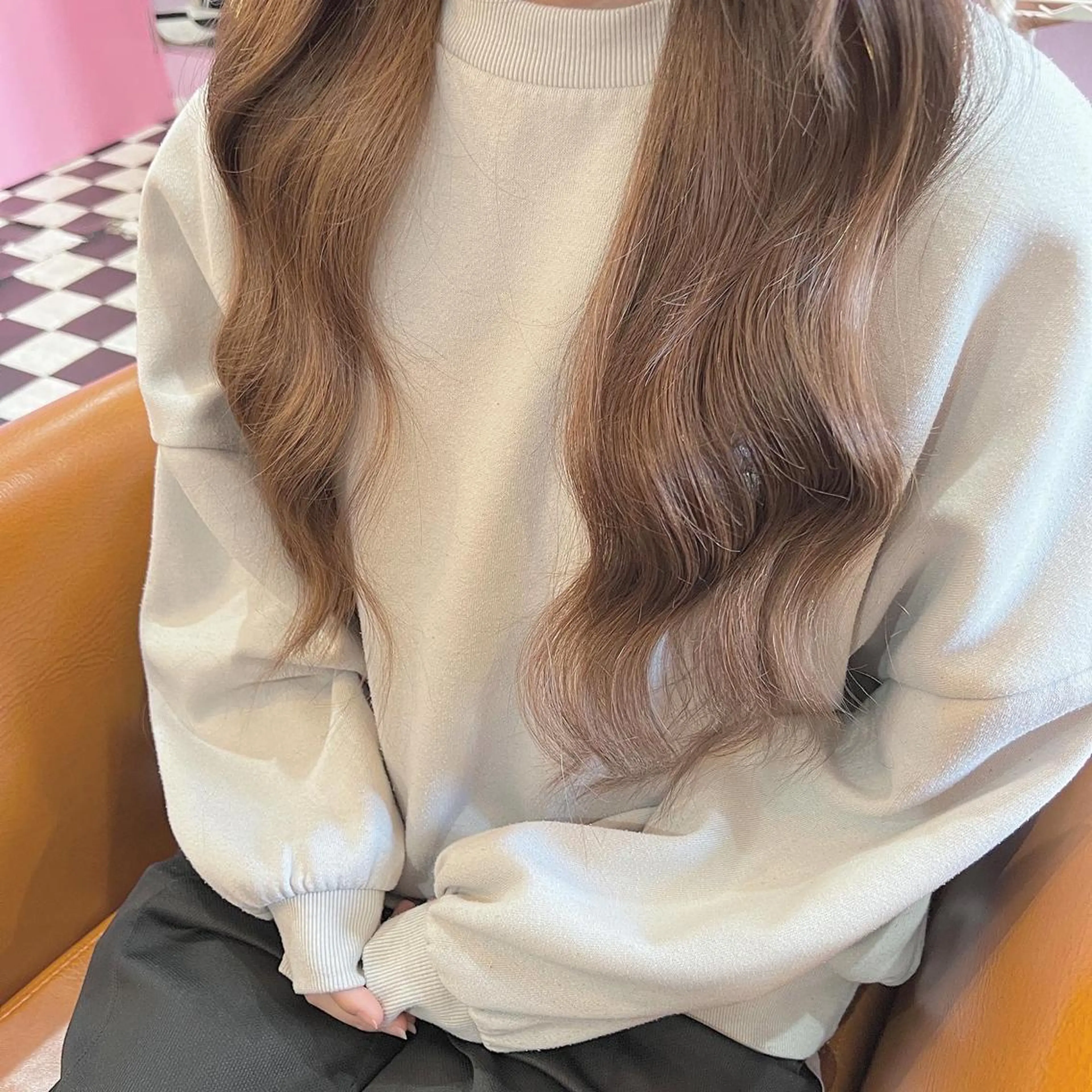 ロング ちび編み込みエクステ YUMA🐮のヘアスタイル