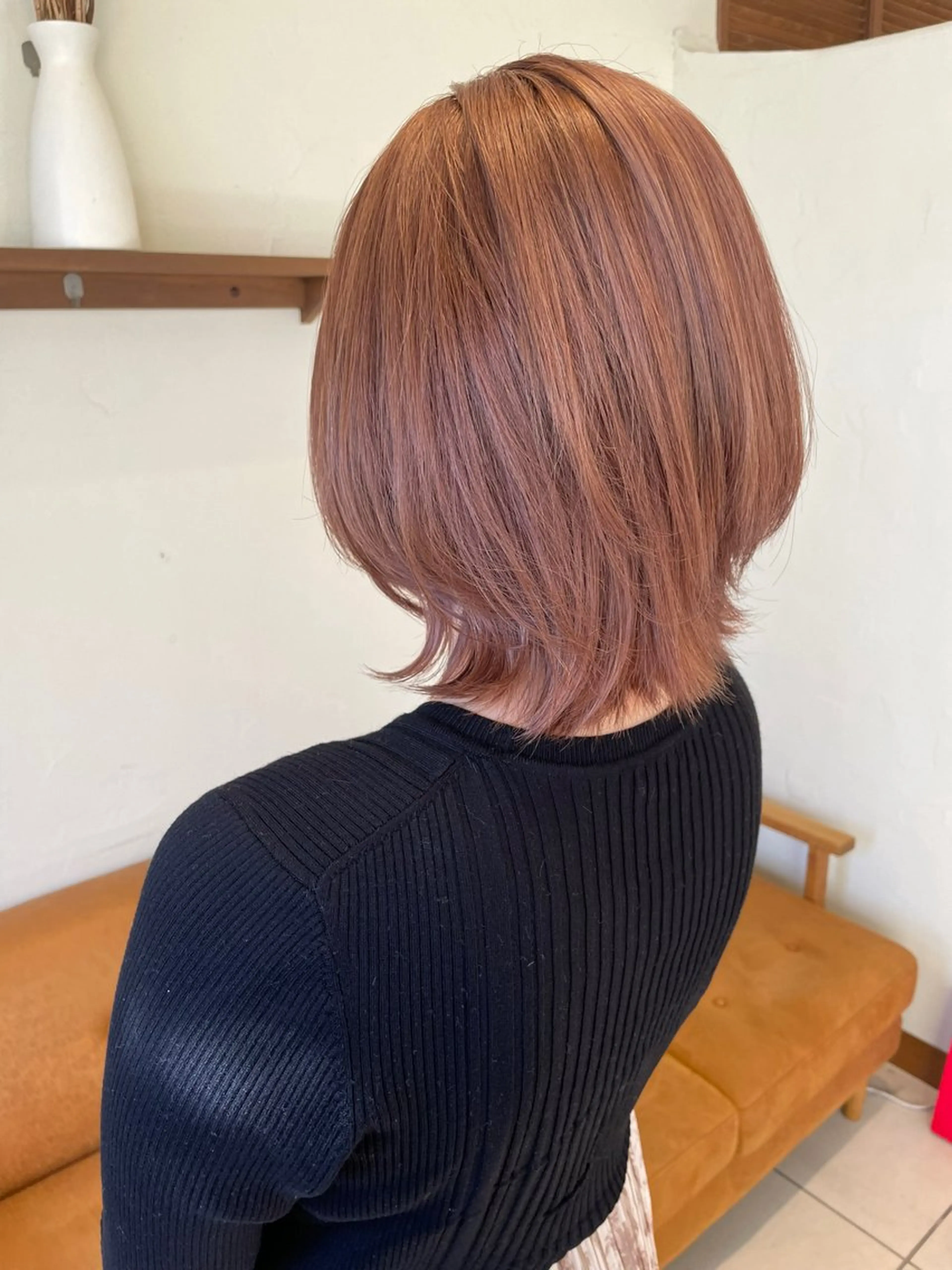 ミディアム カラー 片山千晴✨ツヤ髪カラ ー✨似合わせカット✨のヘアスタイル