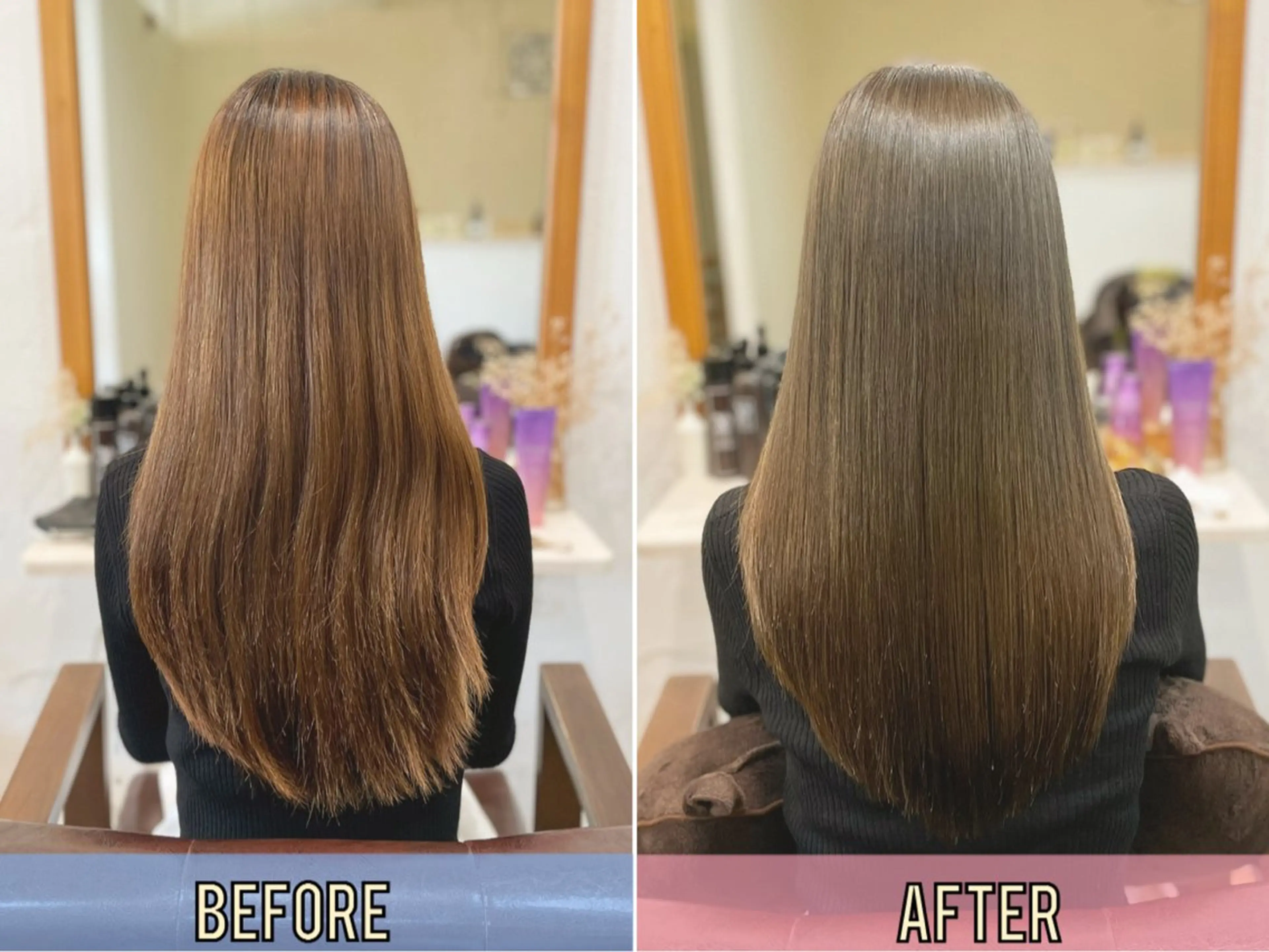 ロング 縮毛矯正 トリートメント Regalo hair atelier　レガロ　ヘア　アトリエ所属・美髪矯正/髪質改善 レガロ堺市伏尾/松田のヘアスタイル