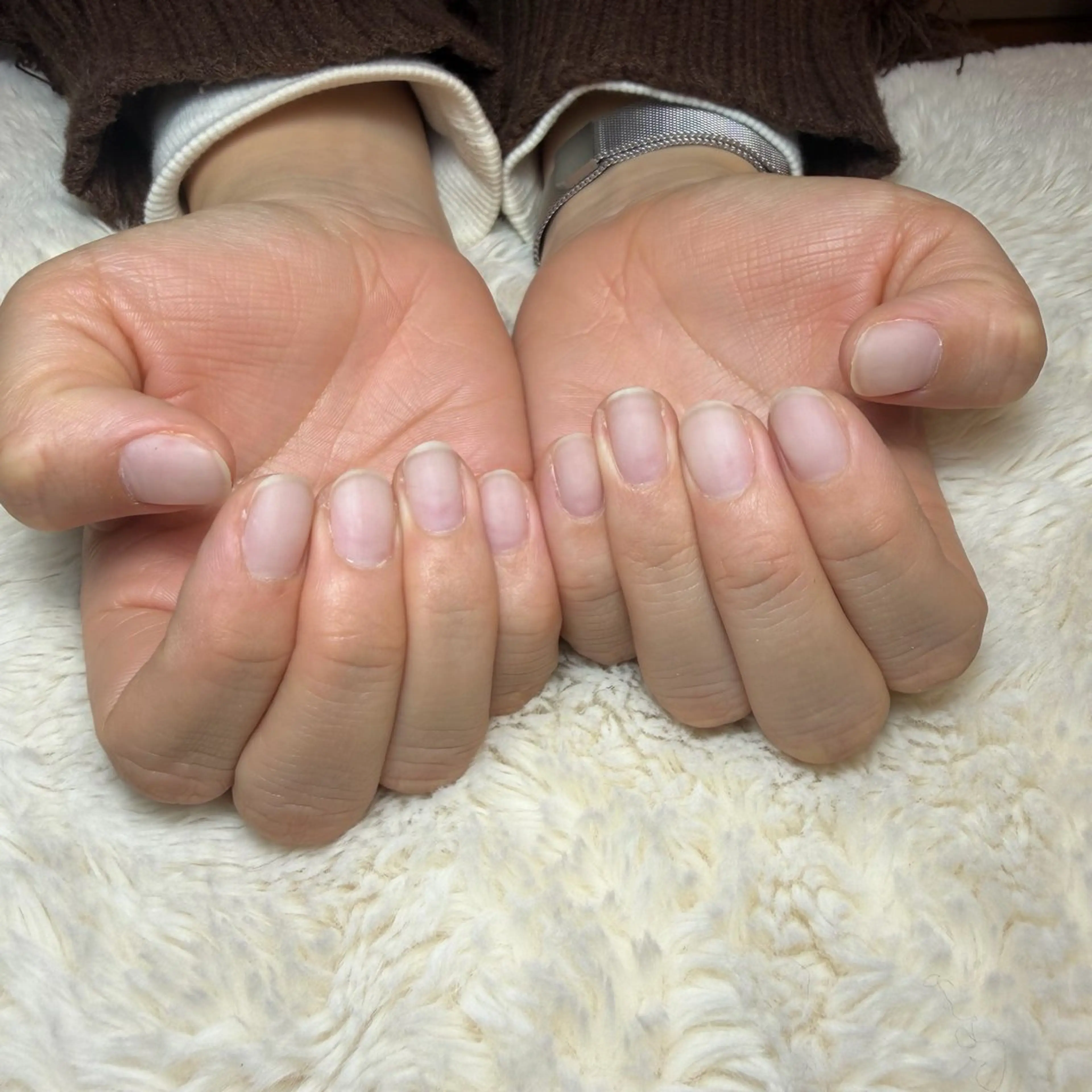 自爪風ネイル(他店オフ＋500円)の写真