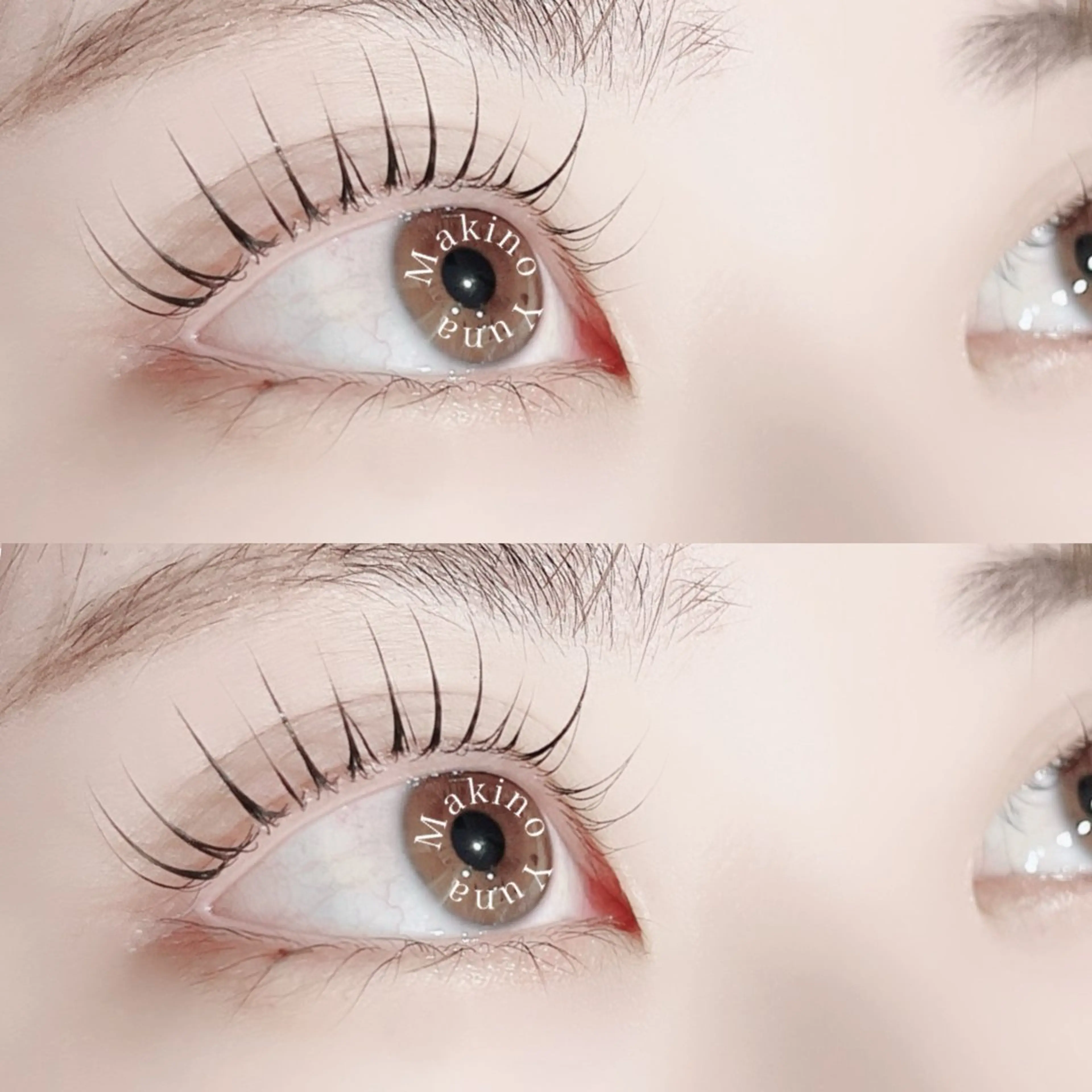 マツエク・マツパ マツパ EYE405河原町店所属・牧野 由奈のマツエク・マツパデザイン