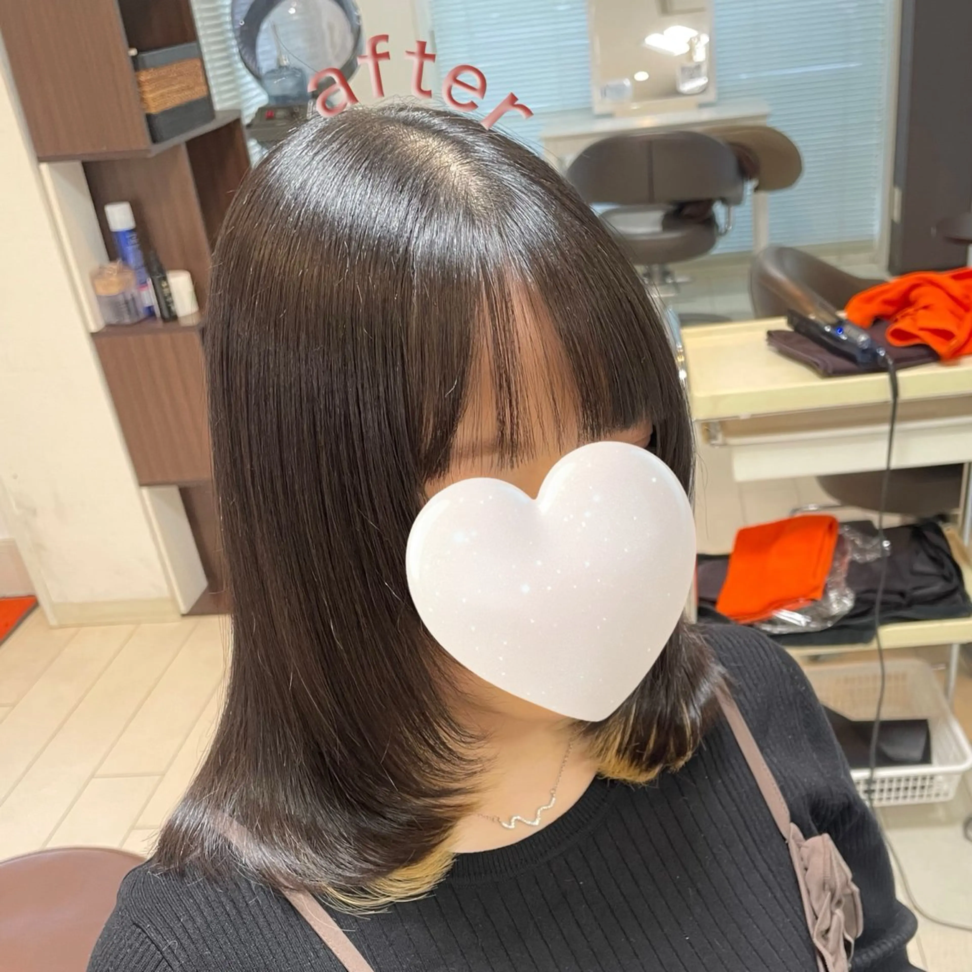 セミロング 髪質改善専門店 AMIaBELLE所属・アミーベル🧸🧡 本店✂️しおりのヘアスタイル