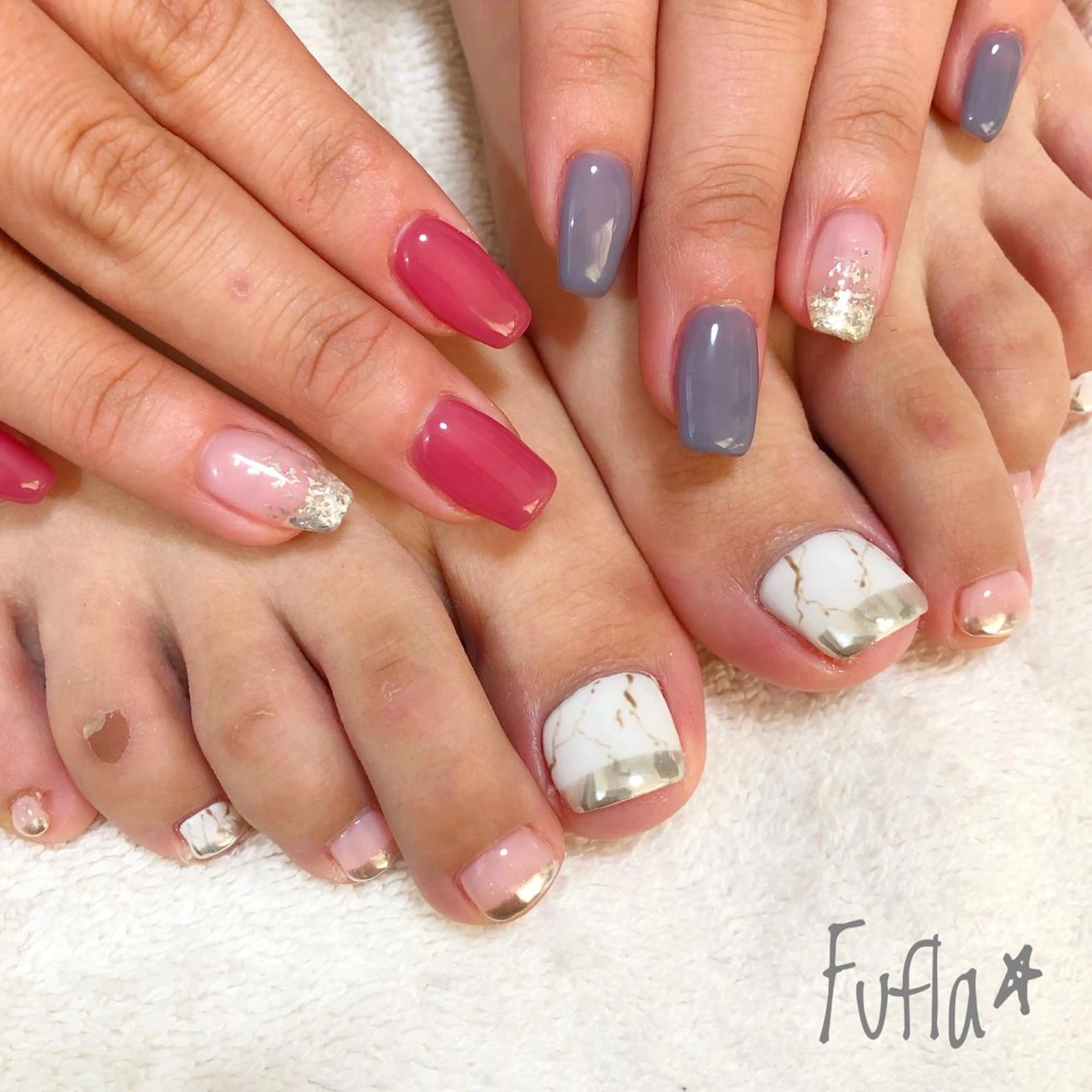 ネイル プライベートサロン Fuflaのネイルデザイン