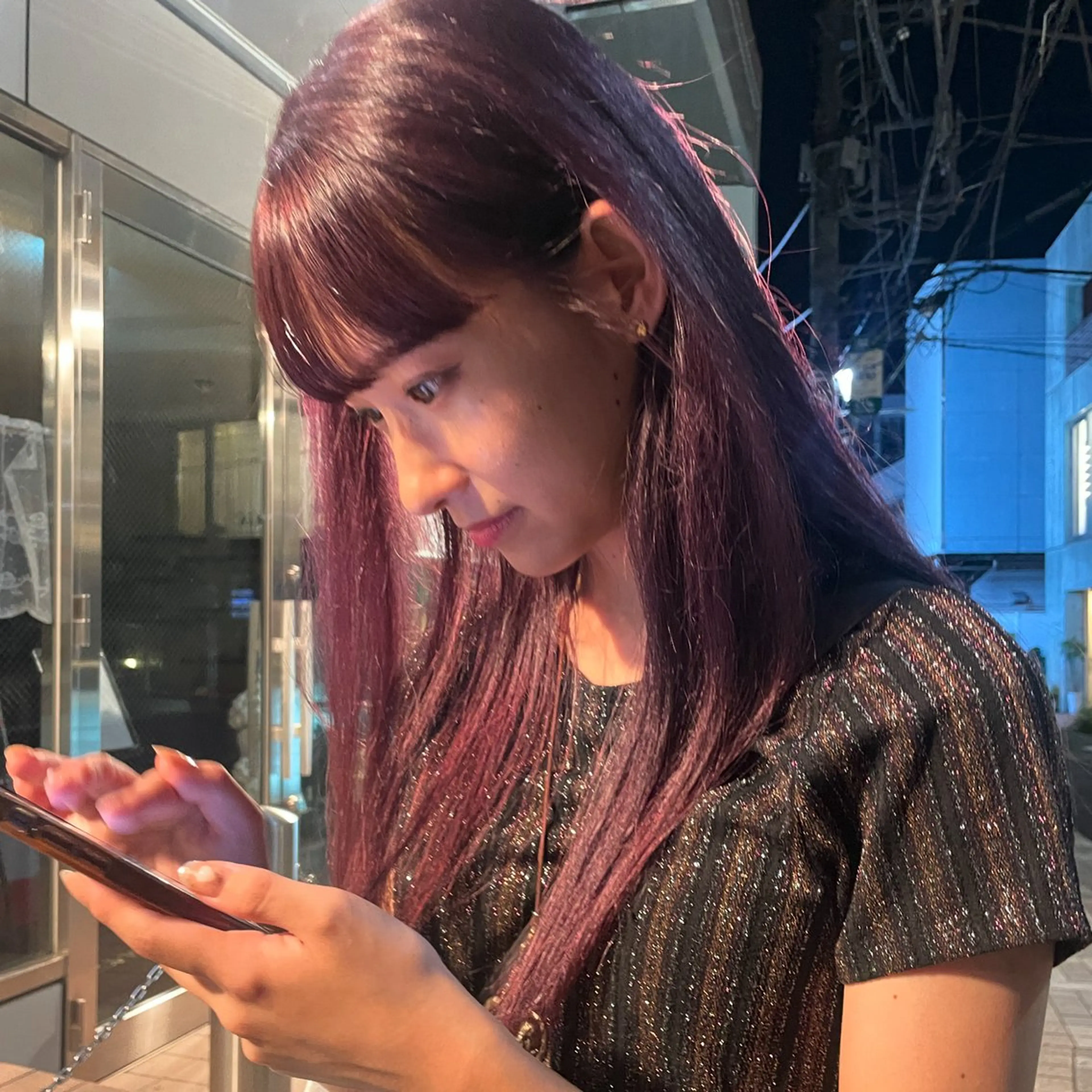 ロング カラー miyu  / 柔らかい透明感カラーのヘアスタイル