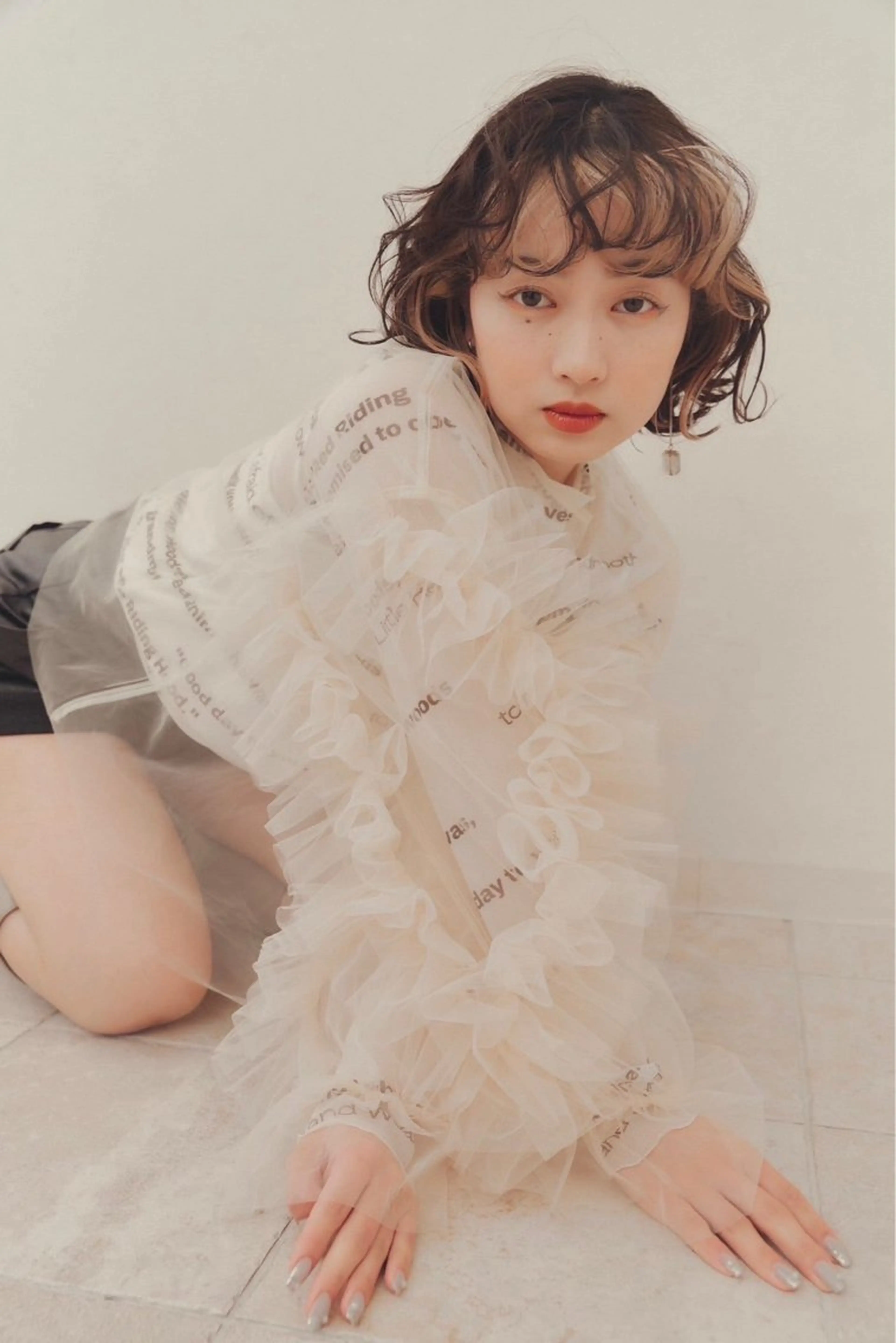 ミディアム カラー 髪質改善美容師 🪽YOSSYのヘアスタイル