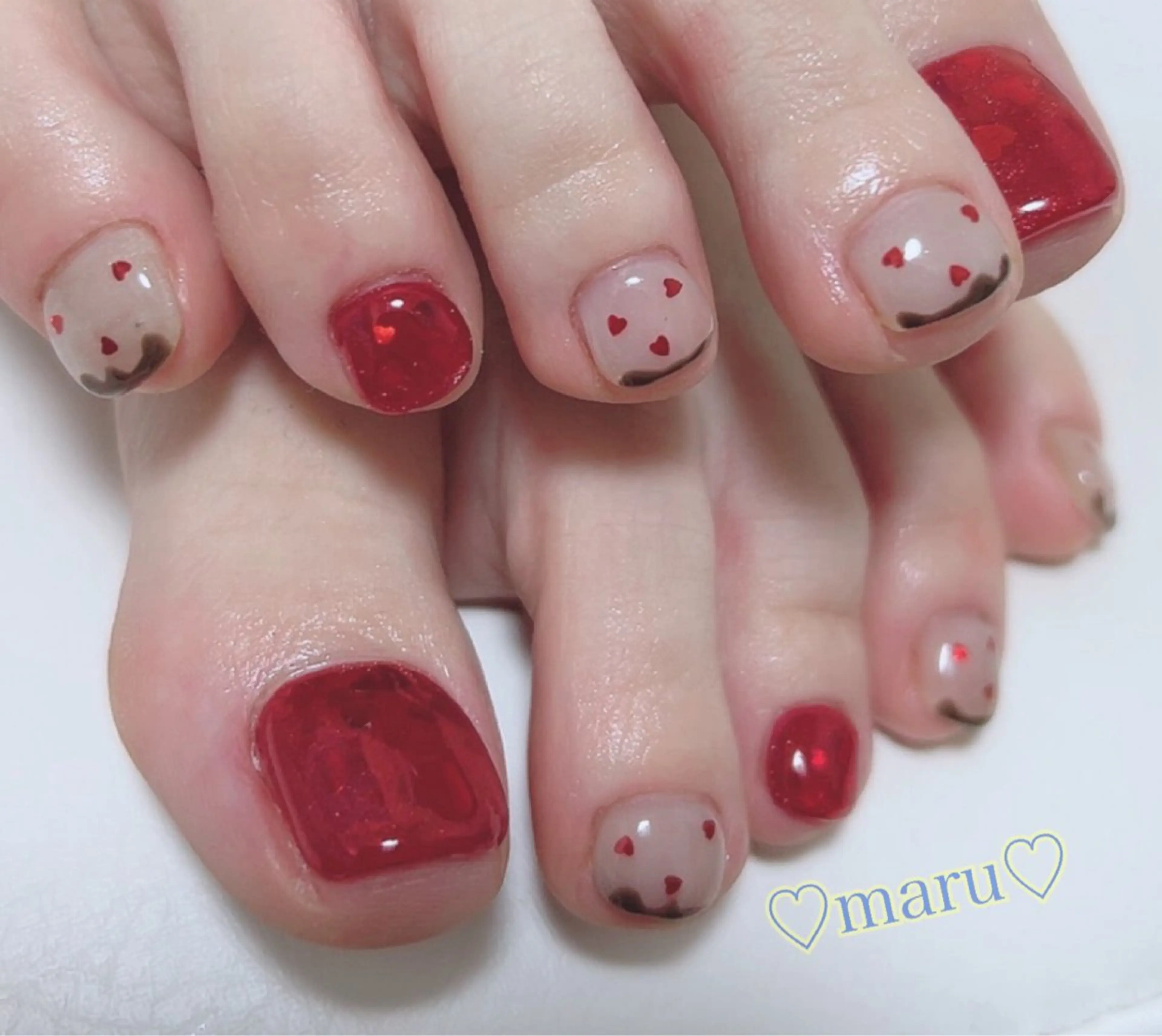 ネイル ハンドネイル フットネイル まるみ♡7/1〜値上 げ致します(>_<)のその他イメージ