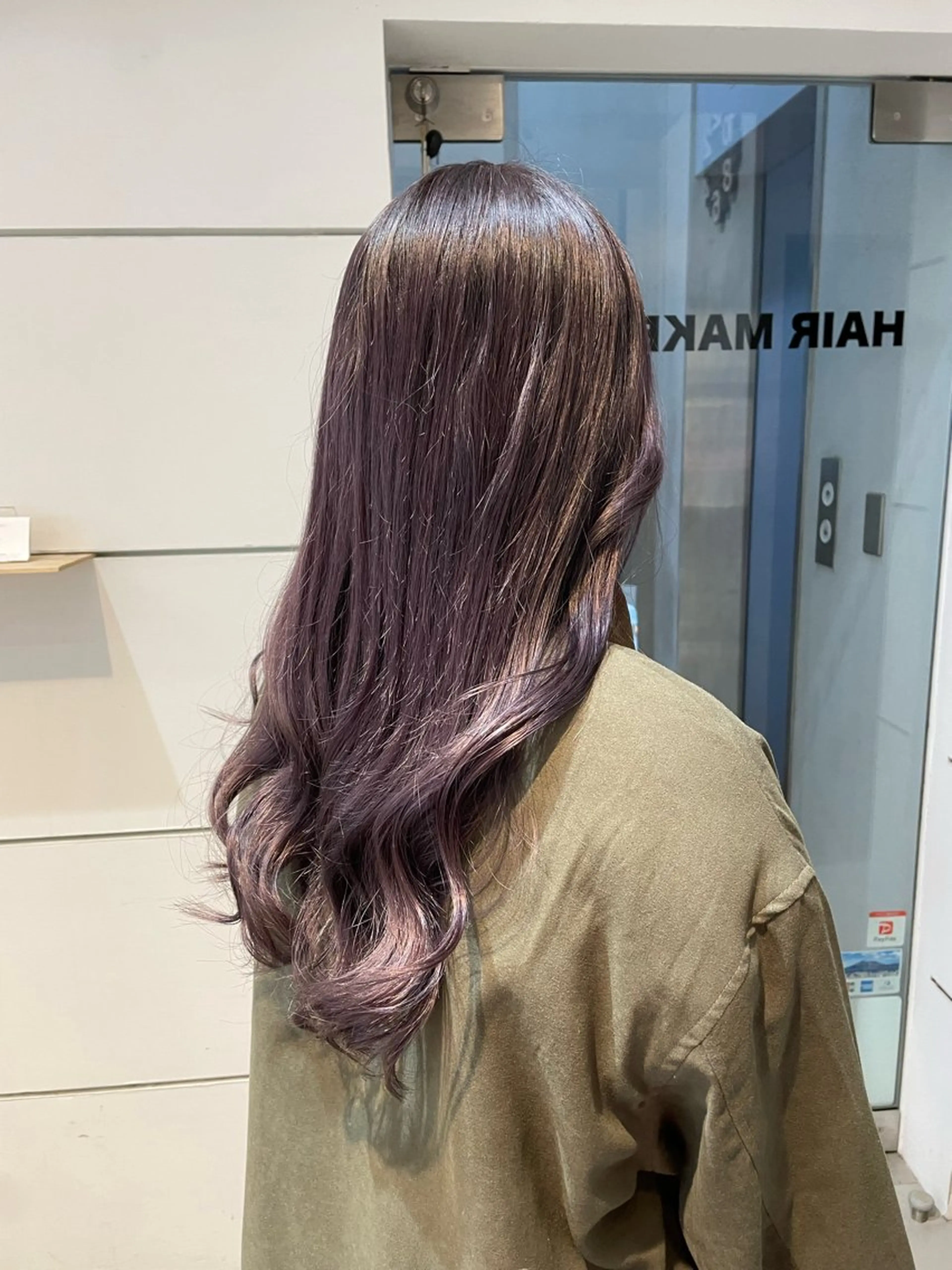 ロング chic 有山 美瑠のヘアスタイル