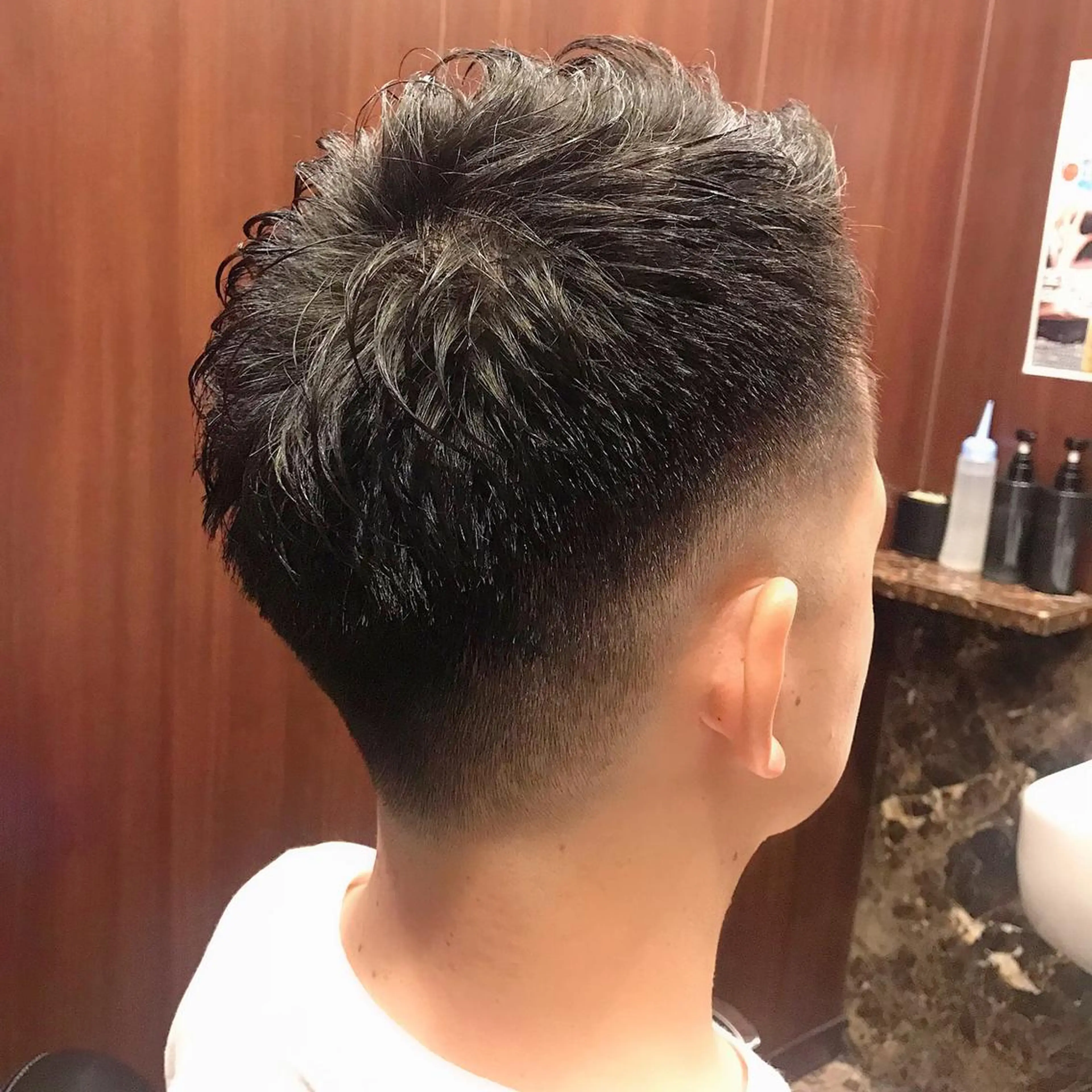 ショート メンズ プレミアムバーバー 表参道のヘアスタイル