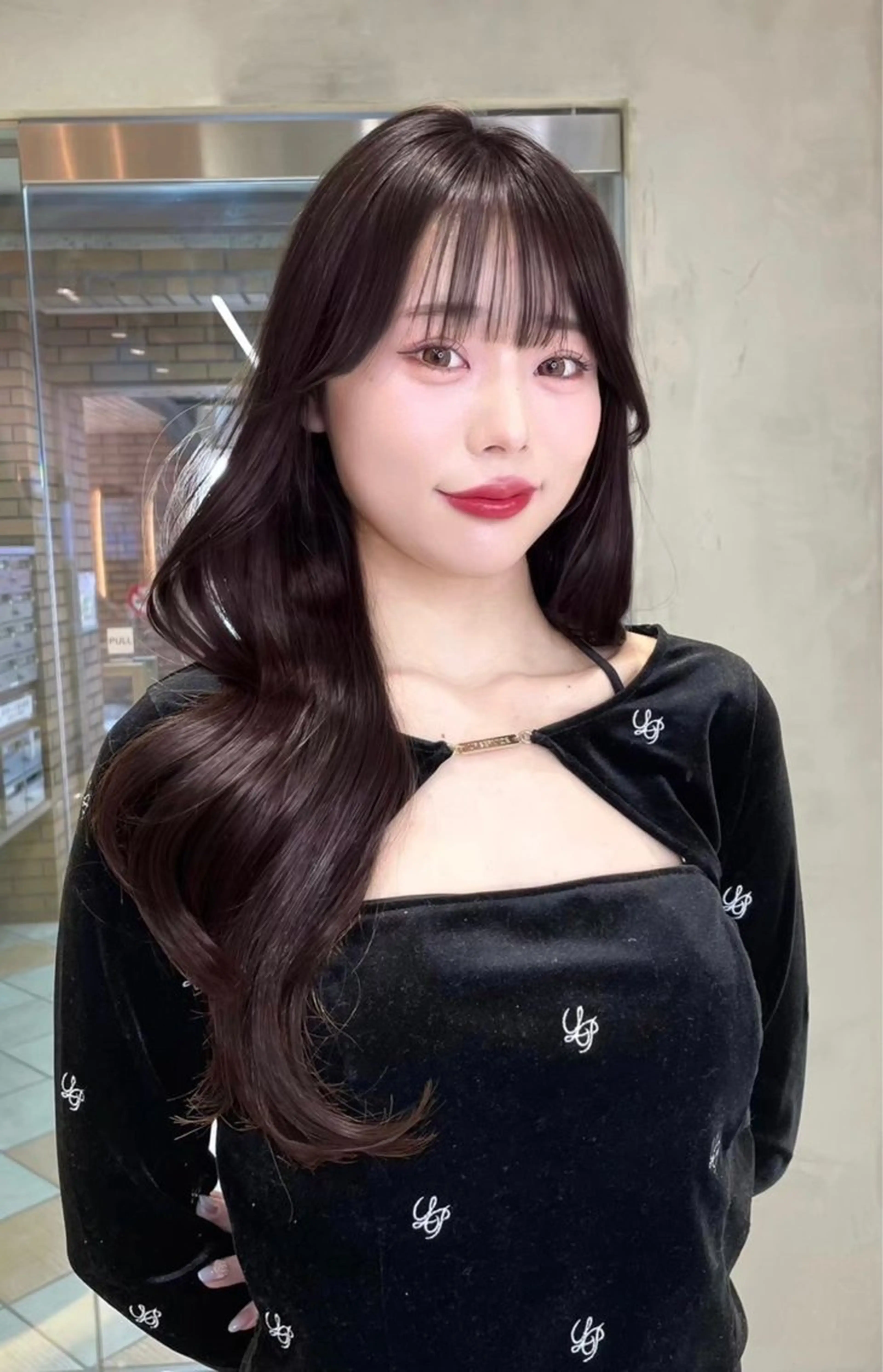 ロング ヘアカラー トリートメント 大宮🤍縮毛矯正 レイヤー🪽なるのヘアスタイル