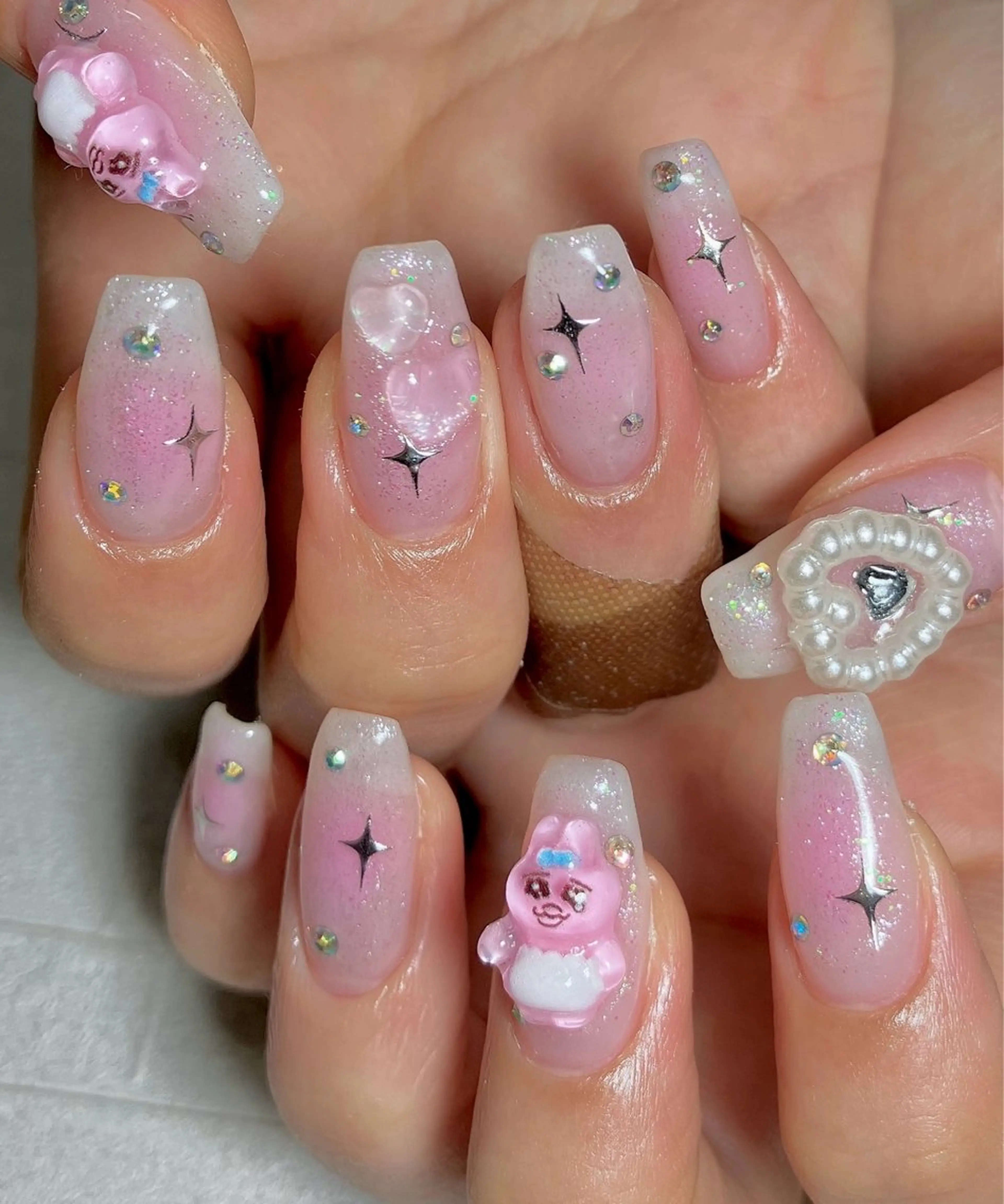 ネイル アートネイル ジェルネイル 持ち込み パラジェル Liennail 持込デザインやり放題のネイルデザイン